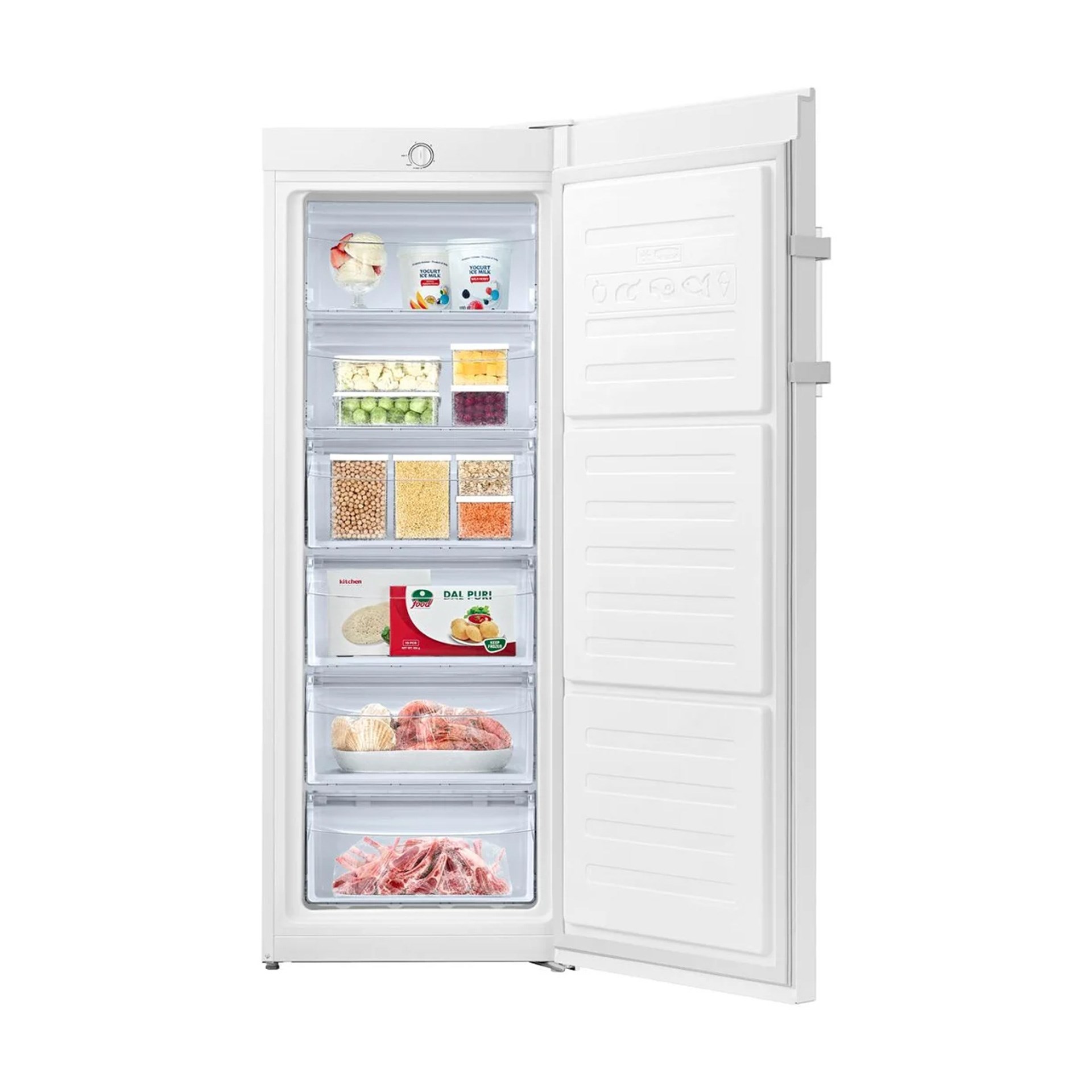 Samsung RZ20DG3001WWTR 160 lt 4+2 Çekmeceli E Sınıf Derin Dondurucu Beyaz
