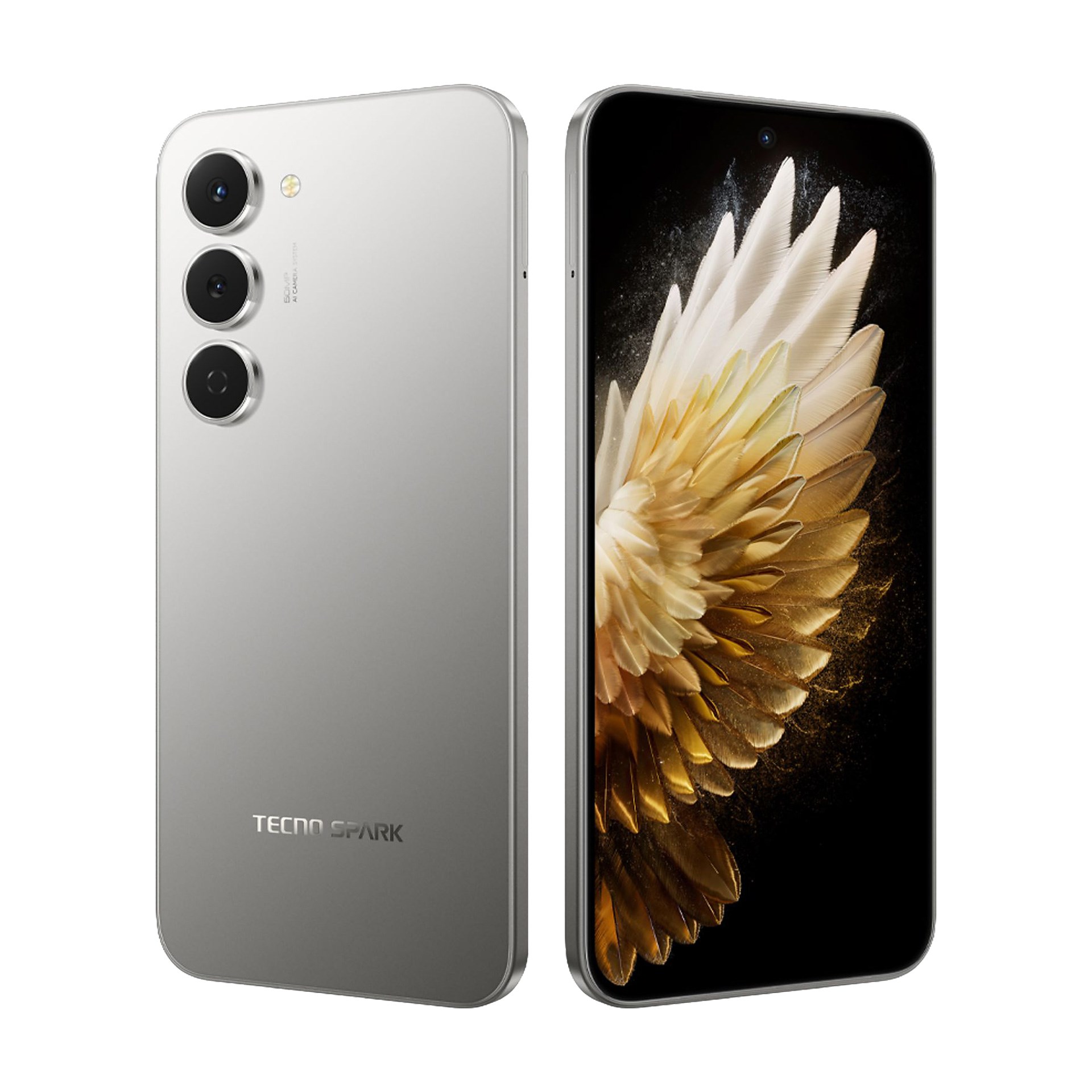Tecno Spark40 Pro KM6 8/256GB Akıllı Telefon Titanyum