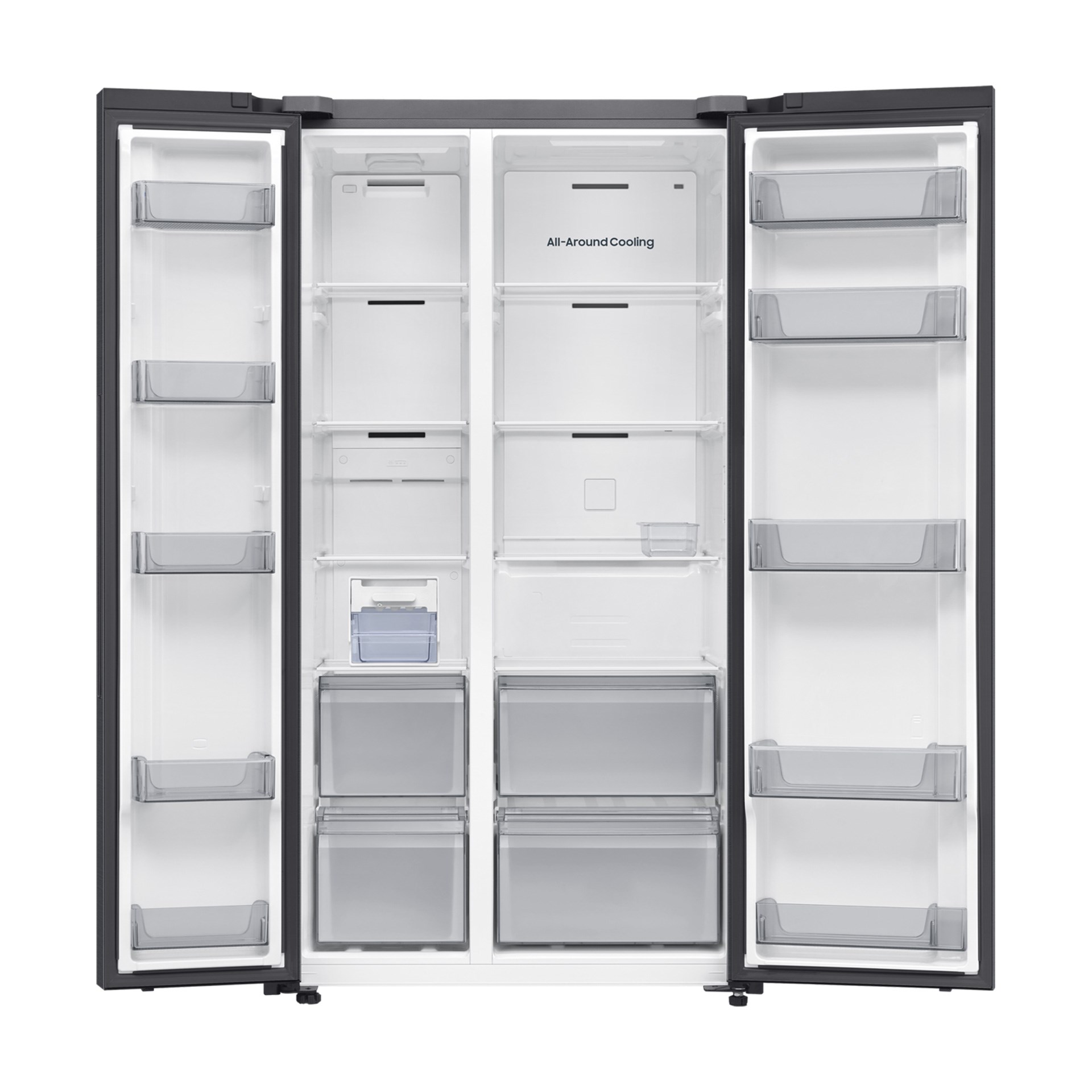 Samsung RS70F65QEFTR NF 656 Lt. E Sınıfı Gardırop Tipi Buzdolabı Siyah