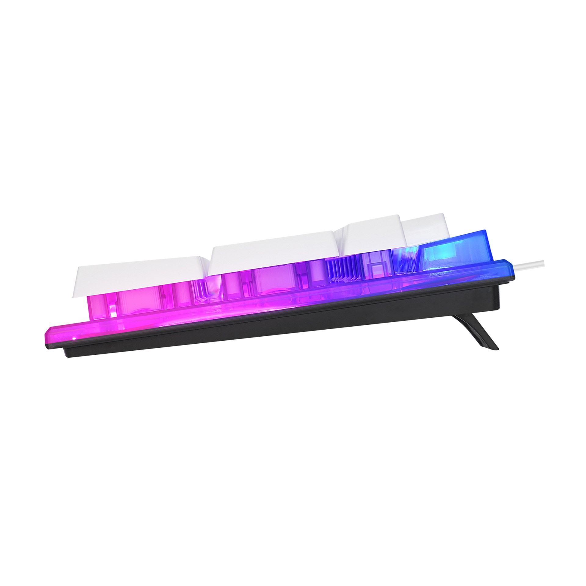 Everest KM-198 Luminax Beyaz Gökkuşağı Aydınlatmalı Q Gaming Oyuncu Klavye + Mouse Set
