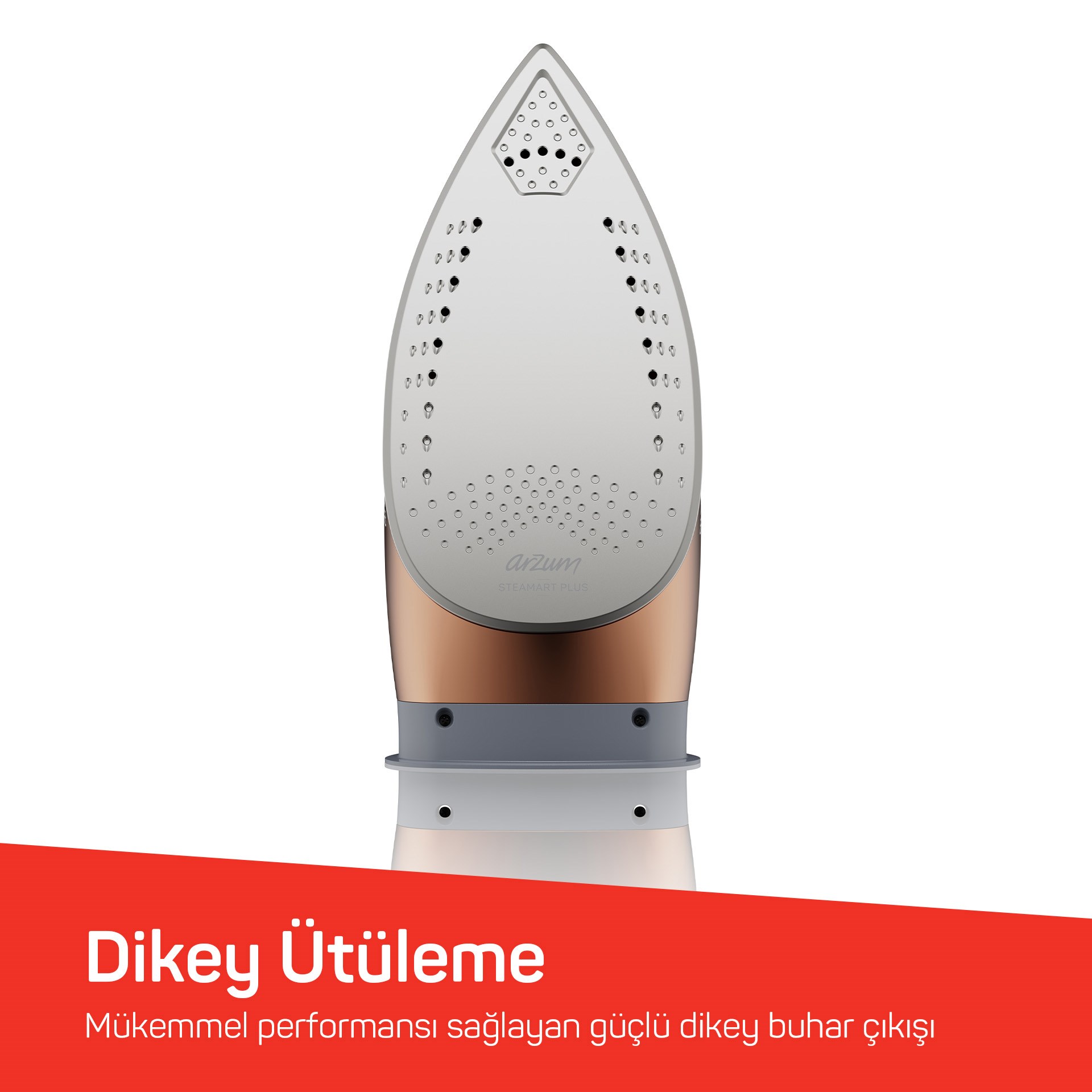 Arzum Steamart Plus Buhar Kazanlı Ütü Gri
