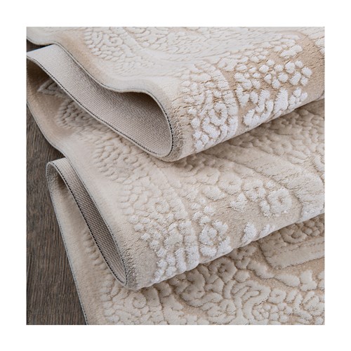 İpek Mekik 80x300 cm Sardes Halı 240-6137A-KREM
