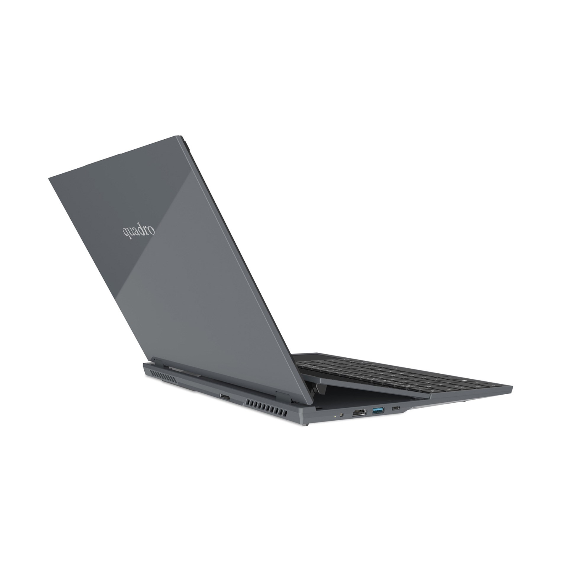 Quadro DS1650 Intel I7 10870H 16GB RAM 512GB Nvme SSD 16"+14" Touch FreeDos Dizüstü Bilgisayar (Teşhir Ürünü)