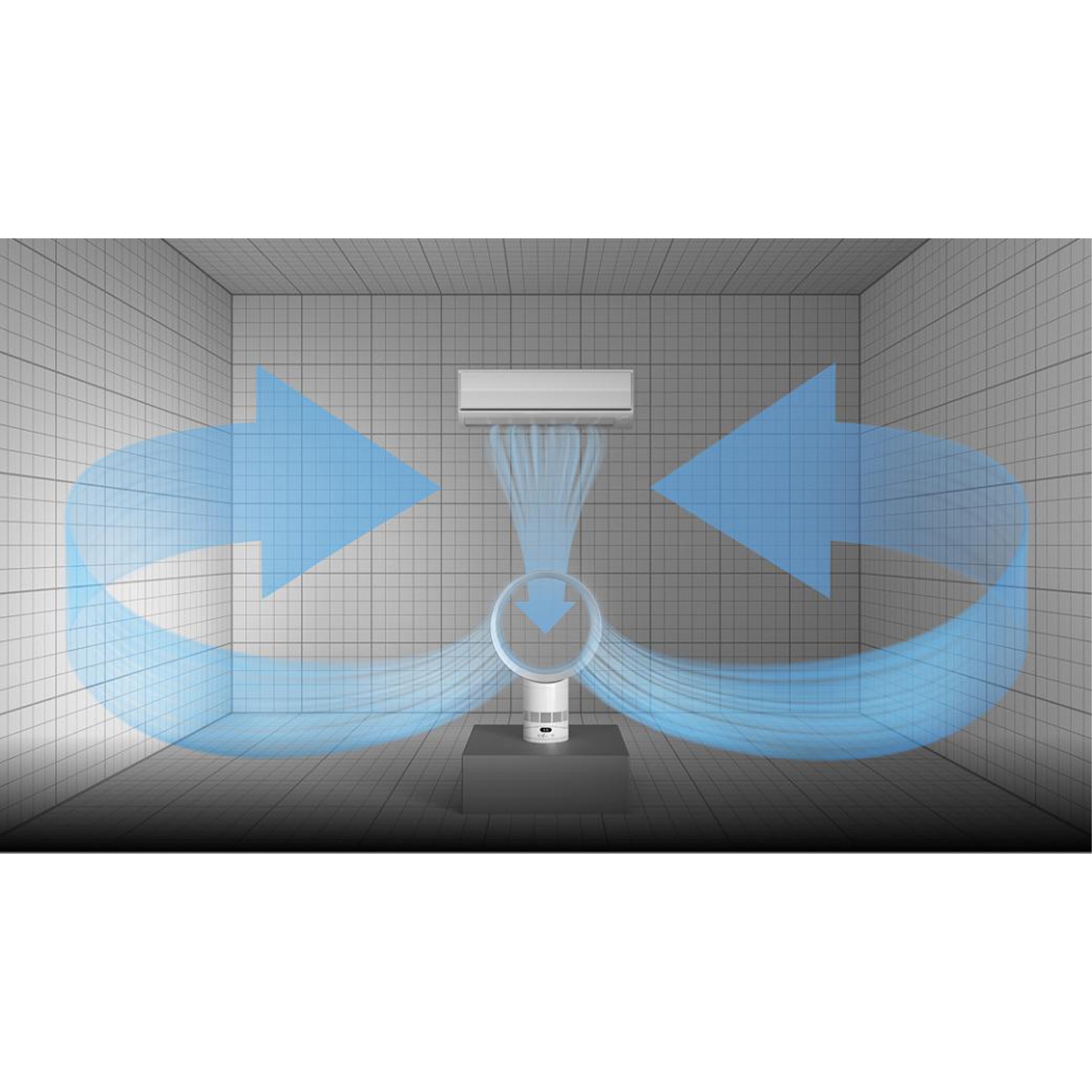 Dyson Cool™ CF1 Fan Beyaz/Gümüş (Anlaşmalı Kredi Kartlarına Peşin Fiyatına 6 Ay Taksit)