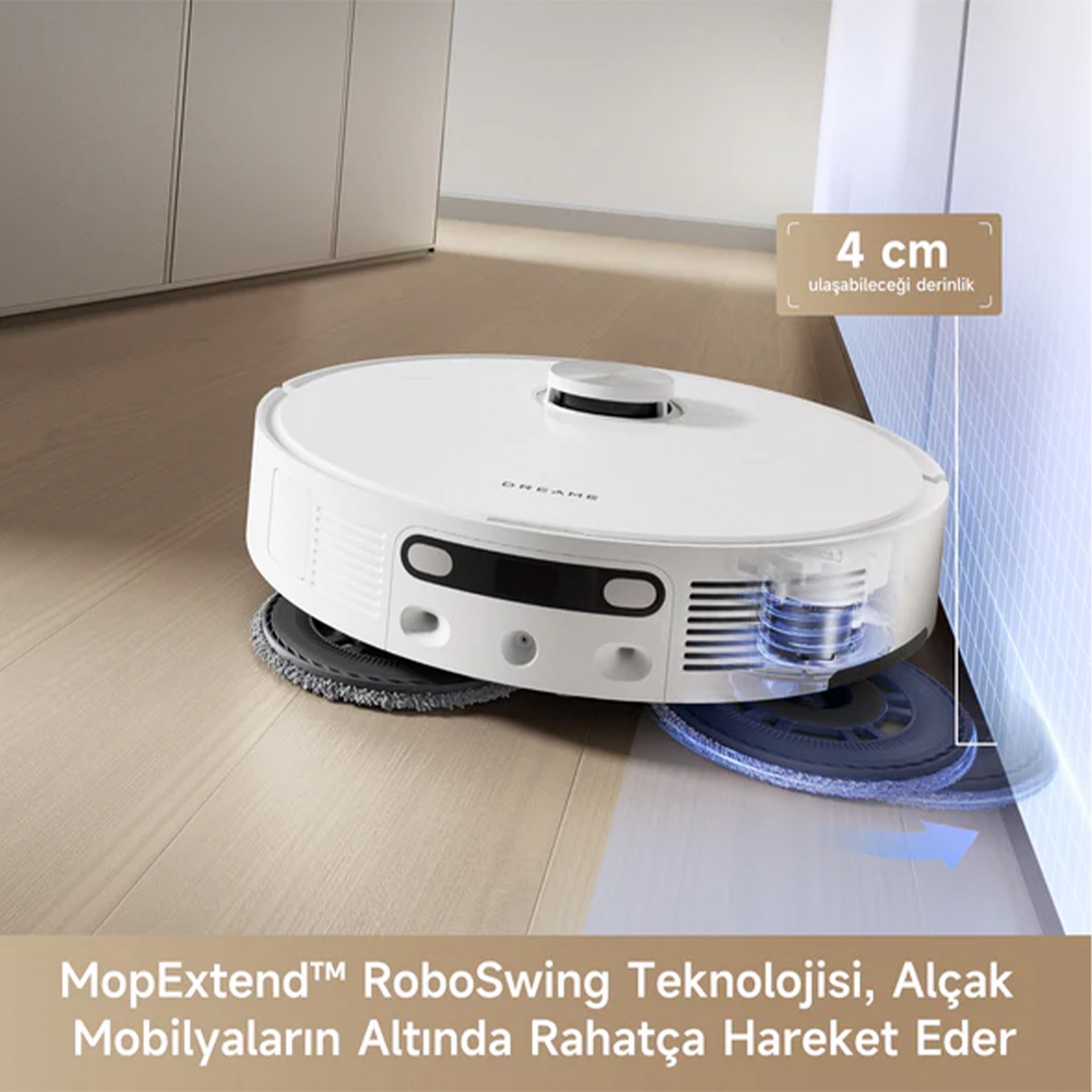 Dreame L10s Ultra Gen 2 Çöp İstasyonlu Akıllı Robot Süpürge