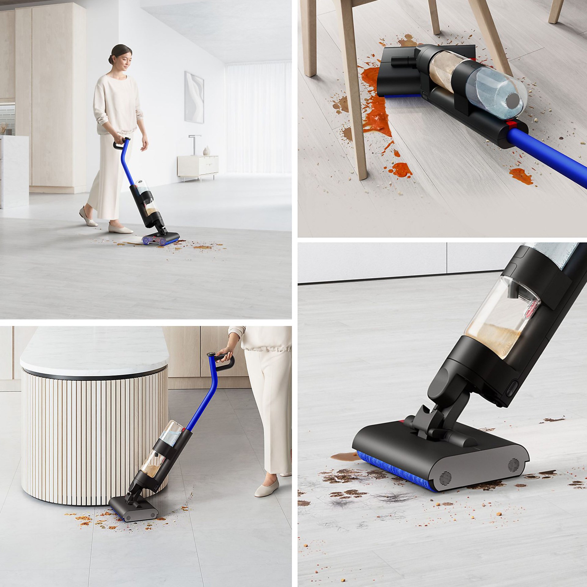 Dyson WashG1 Islak Temizleme Özellikli Zemin Temizleyici Parlak Mavi & Mat Siyah (Anlaşmalı Kredi Kartlarına Peşin Fiyatına 6 Ay Taksit)