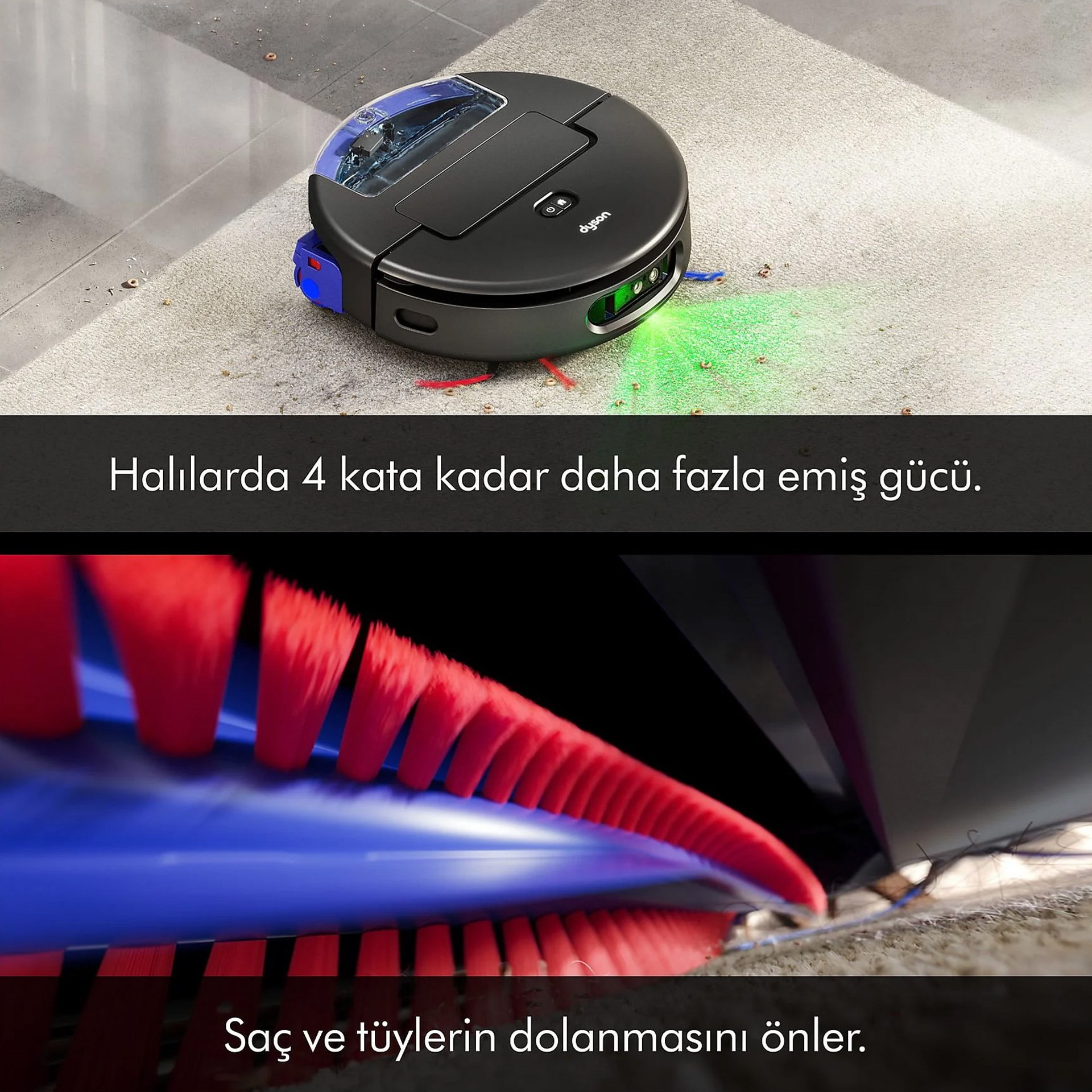 Dyson Spot+Scrub™ Ai Islak ve Kuru Temizleme Özellikli Robot Süpürge (Anlaşmalı Kredi Kartlarına Peşin Fiyatına 6 Ay Taksit)