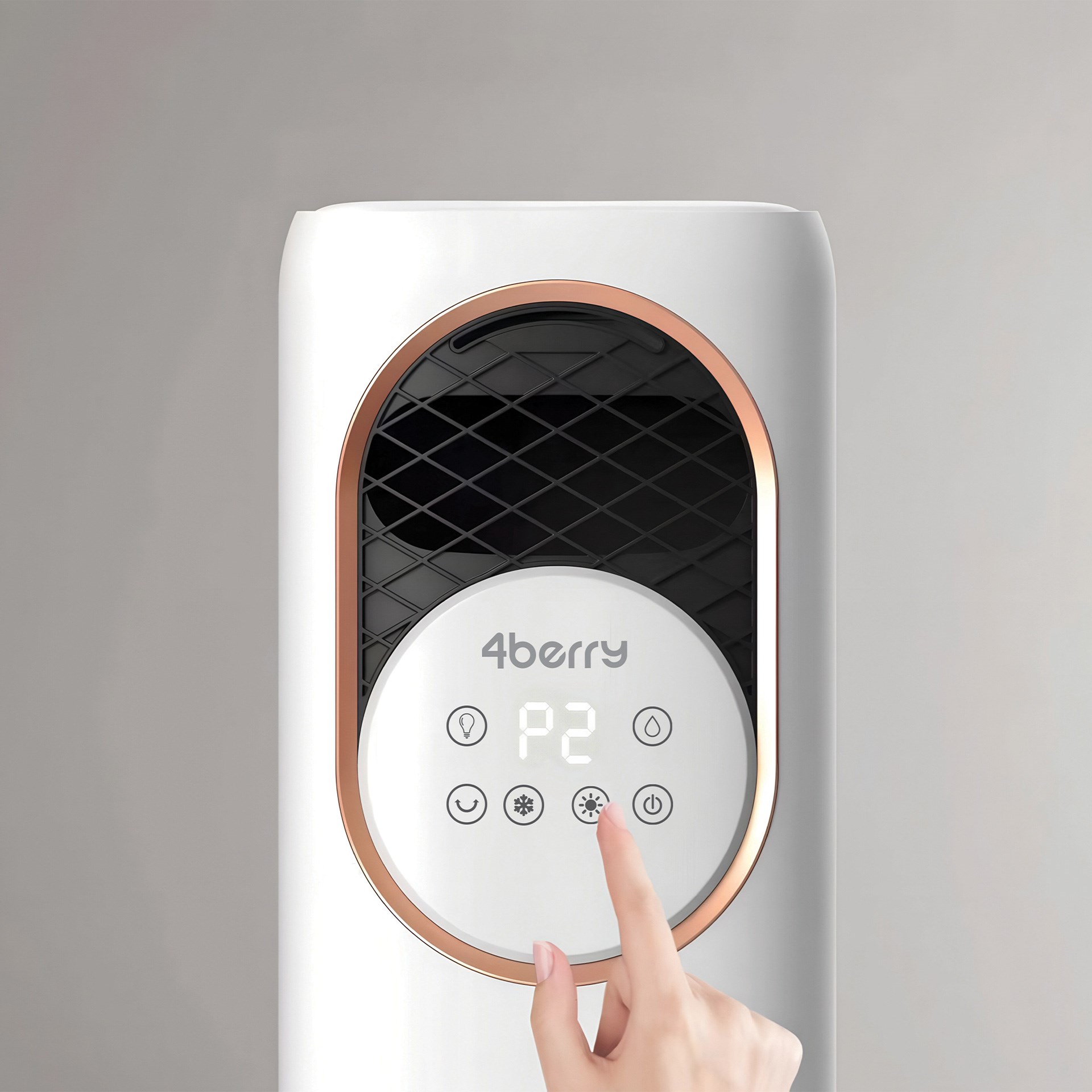 4Berry Air Cooler Heater 4 İn 1 Isıtıcı, Soğutucu, Hava Temizleme ve Nemlendirici