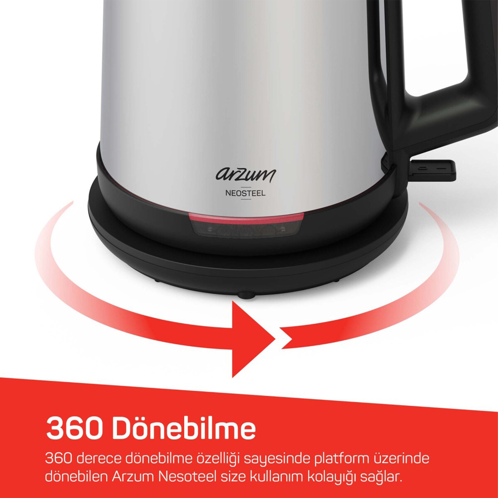 Arzum Neosteel İnox Çay Makinesi