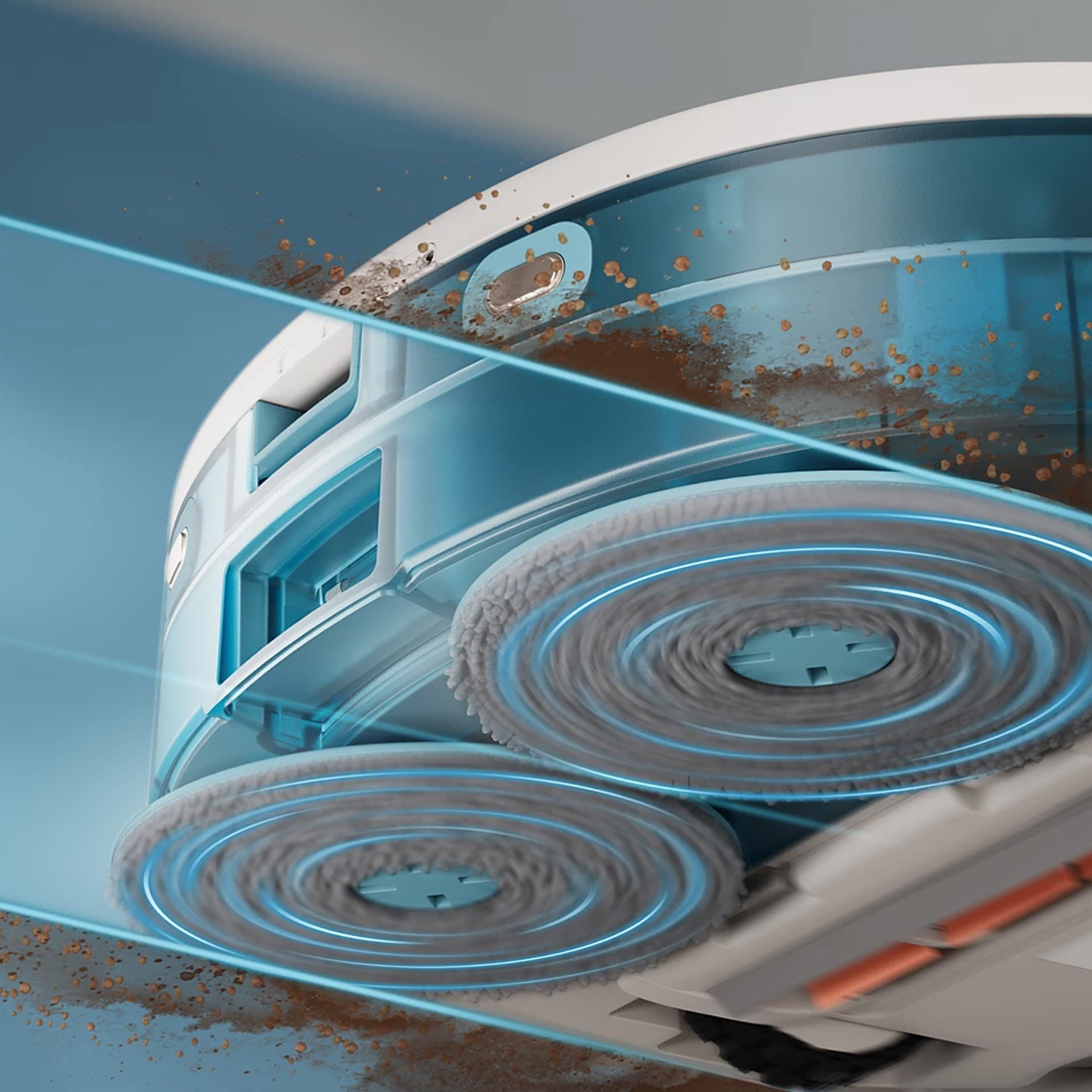 Philips 5000 Serisi Çöp Kovalı Islak ve Kuru Robot Süpürge İpek Beji