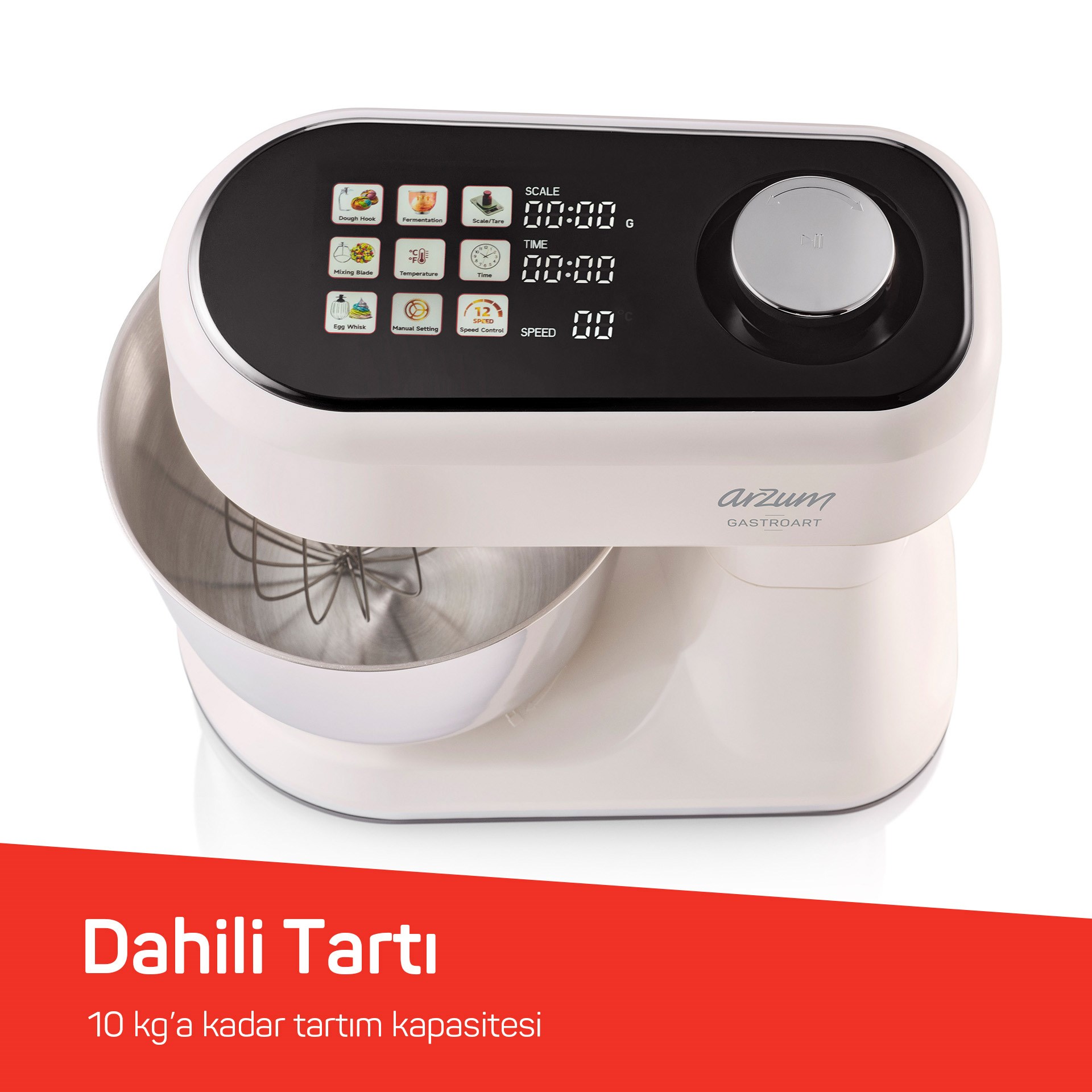 Arzum Gastroart Stand Mikser Krem