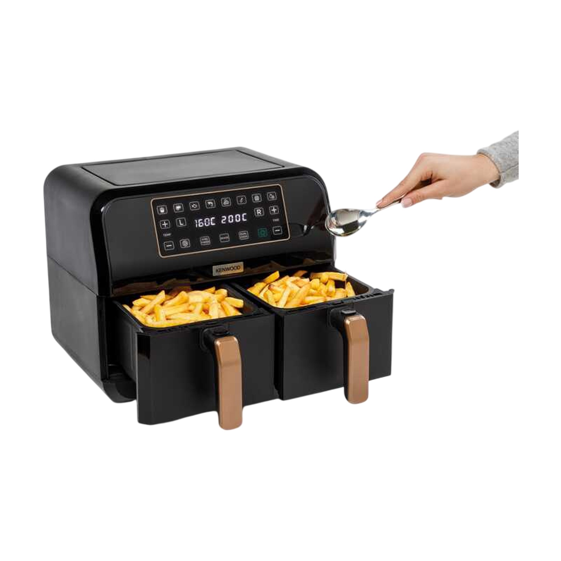 Kenwood Dual Bk Cooper Çift Hazneli Airfryer