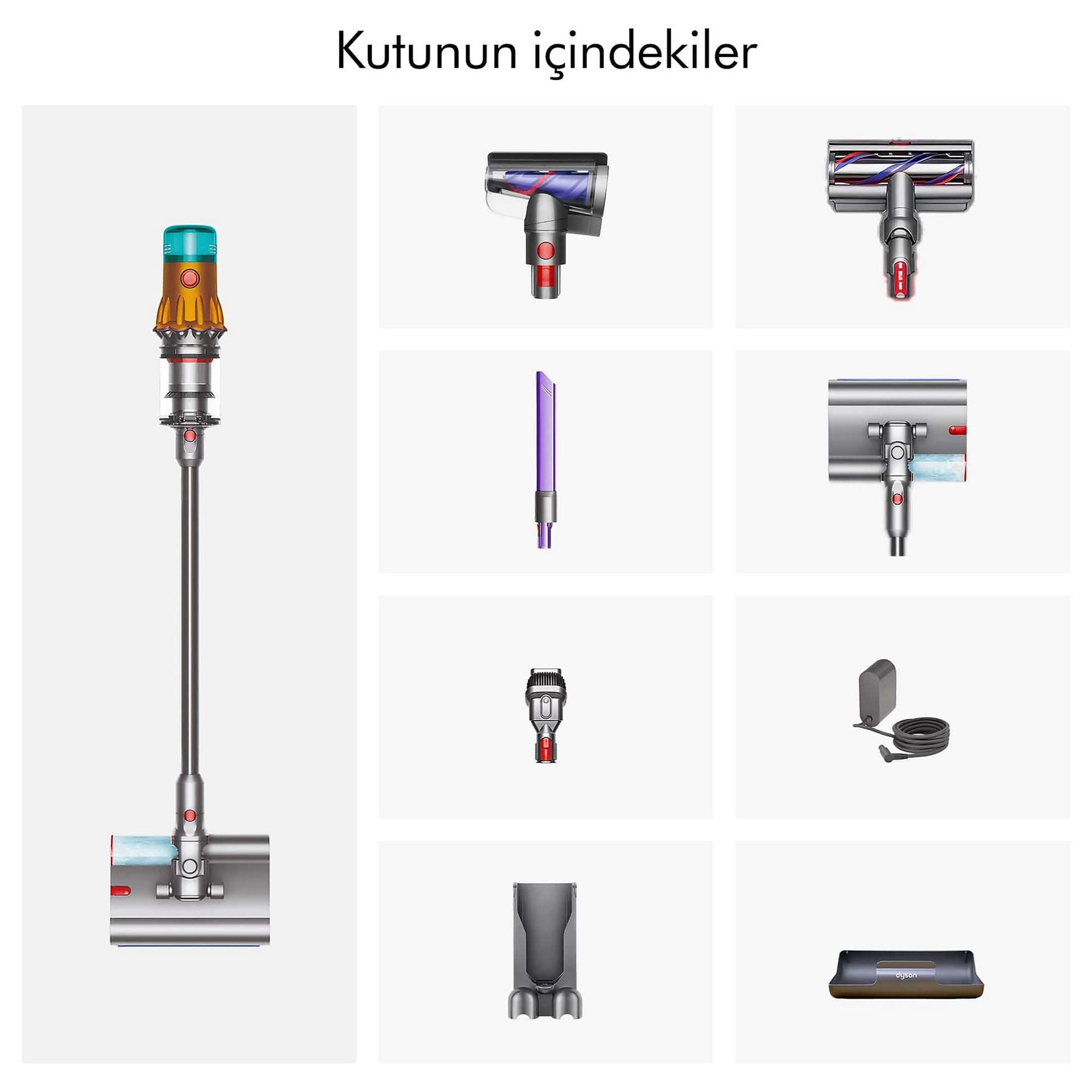 Dyson V12s Detect Slim Submarine™ Şarjlı Dikey Süpürge (Anlaşmalı Kredi Kartlarına Peşin Fiyatına 6 Ay Taksit)