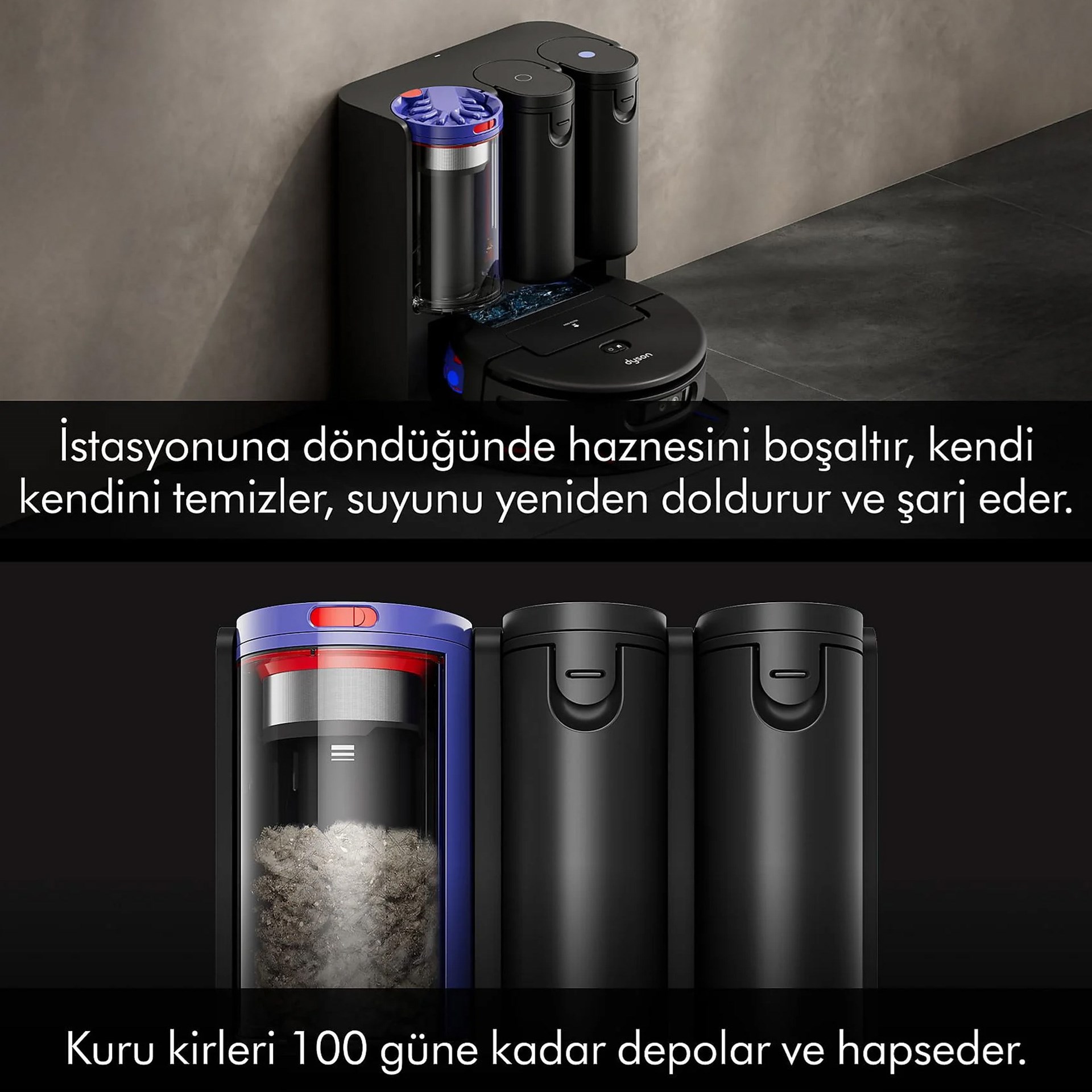 Dyson Spot+Scrub™ Ai Islak ve Kuru Temizleme Özellikli Robot Süpürge (Anlaşmalı Kredi Kartlarına Peşin Fiyatına 6 Ay Taksit)