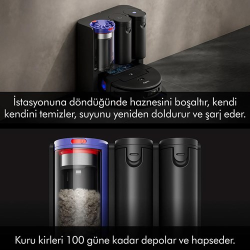 Dyson Spot+Scrub AI Islak Kuru Robot Süpürge | Evkur