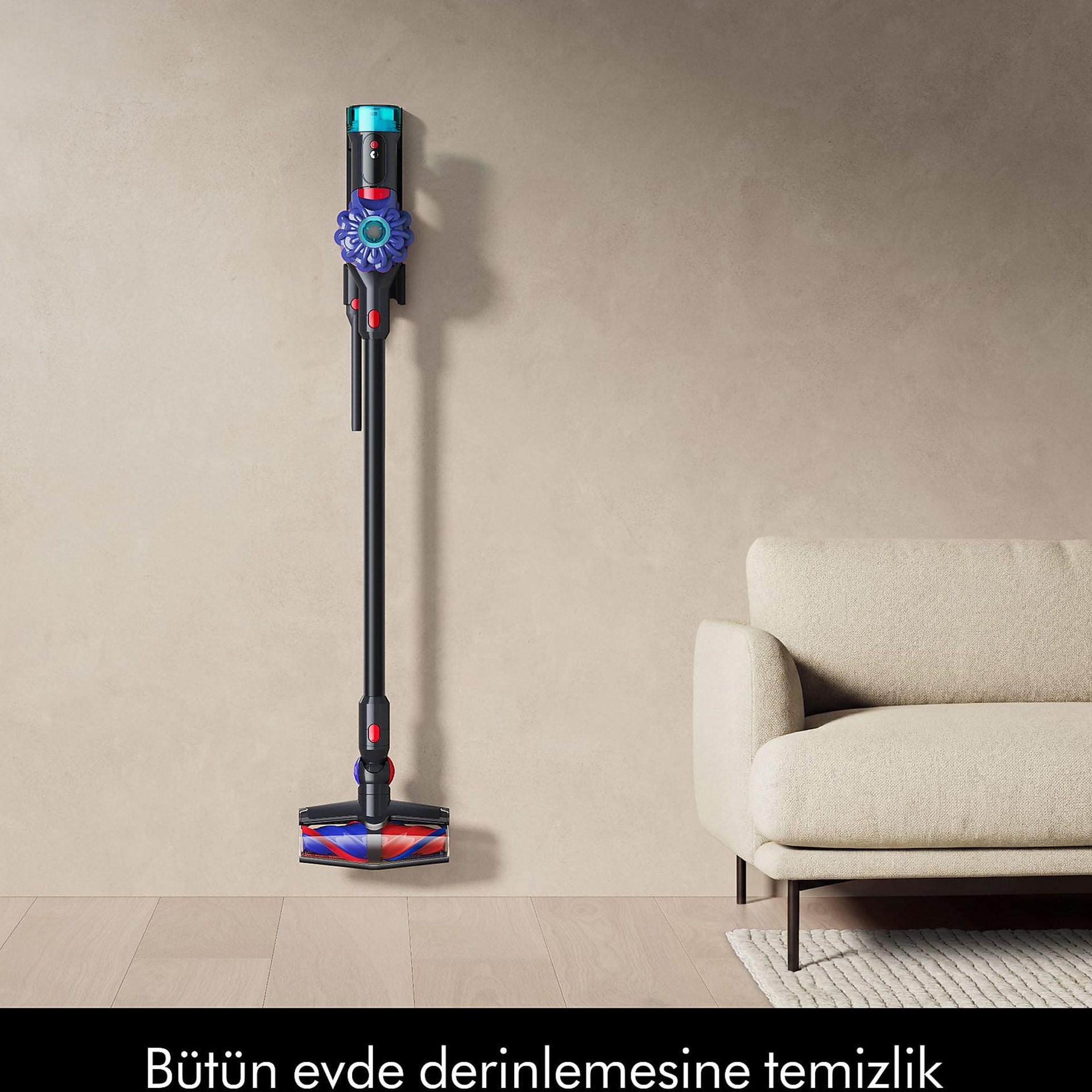 Dyson V10 Konical™ Kablosuz Şarjlı Dikey Süpürge (Anlaşmalı Kredi Kartlarına Peşin Fiyatına 6 Ay Taksit)