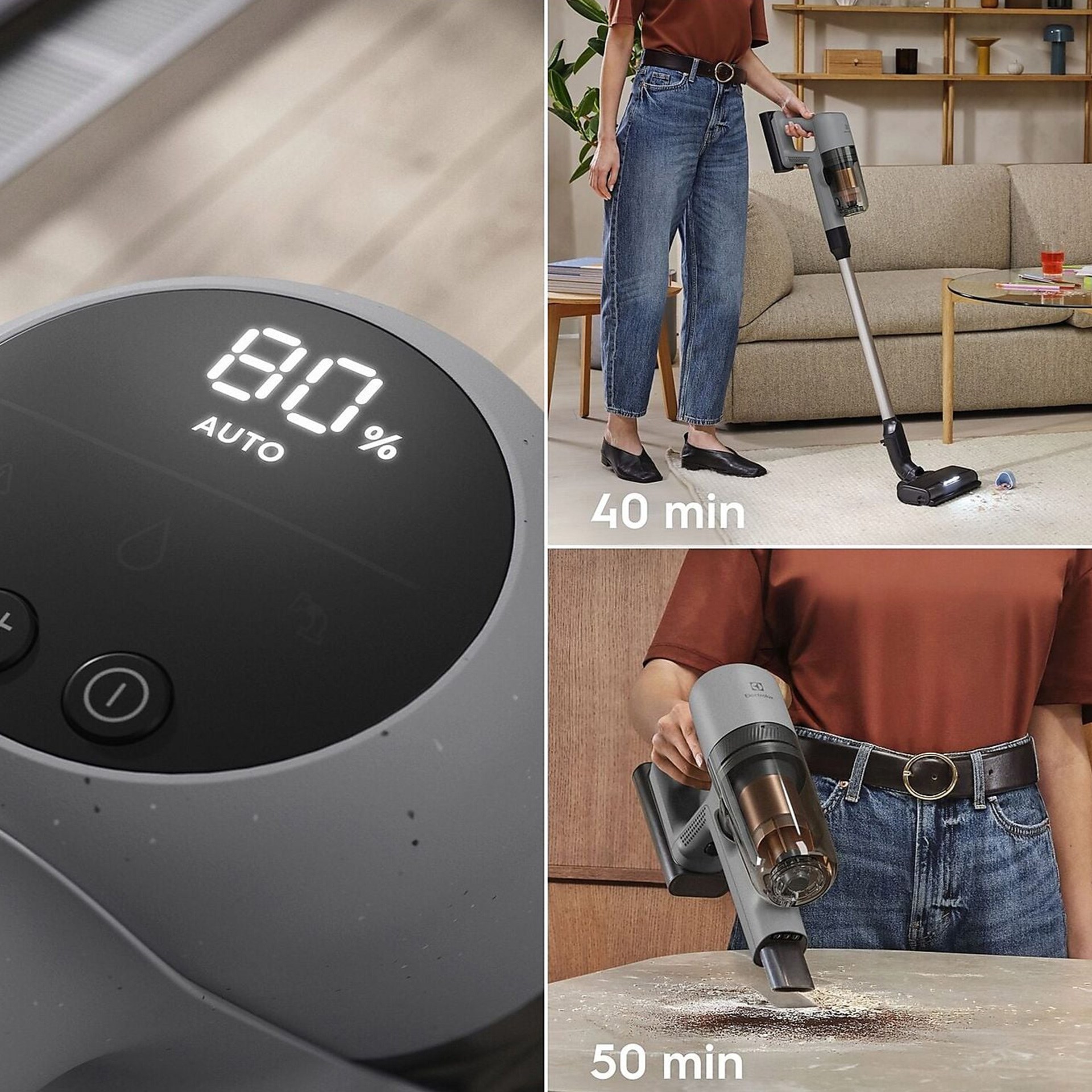 Electrolux EP72AB21UG Toz Torbasız Şrjlı Dikey Süpürge