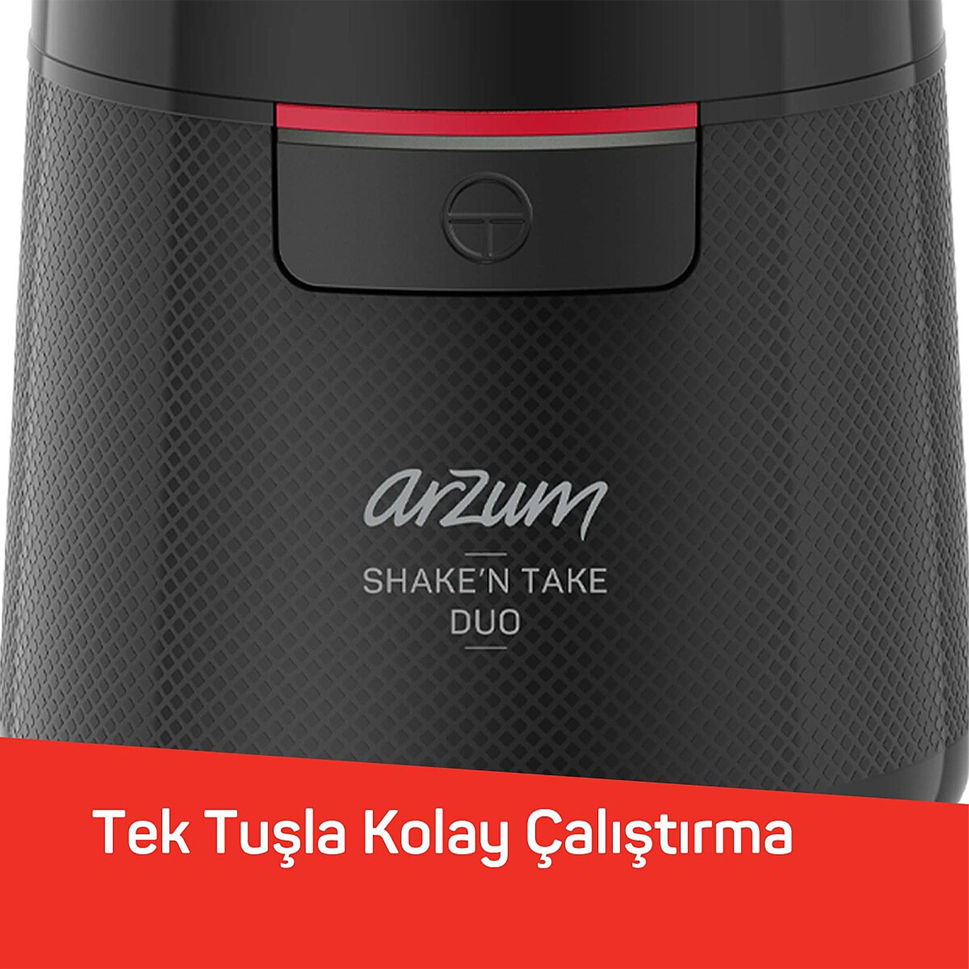 Arzum AR1192-SIYAH ShakeN Take Duo Kişisel Blender Siyah