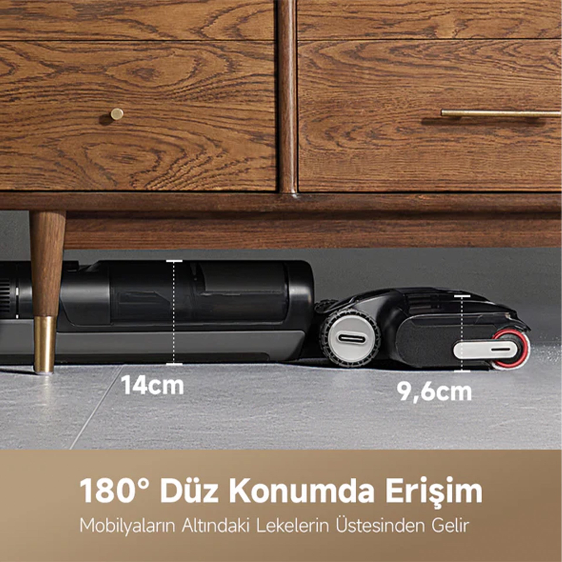 Dreame H12 Pro Flexreach Islak ve Kuru Şarjlı Dikey Süpürge