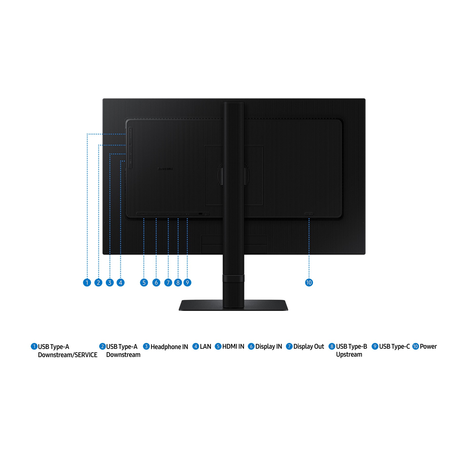 Samsung Viewfinity S6 LS24D600UAUXUF 24" 5 MS 2K Pivot Ips 100 HZ Monitör (Teşhir Ürünü)