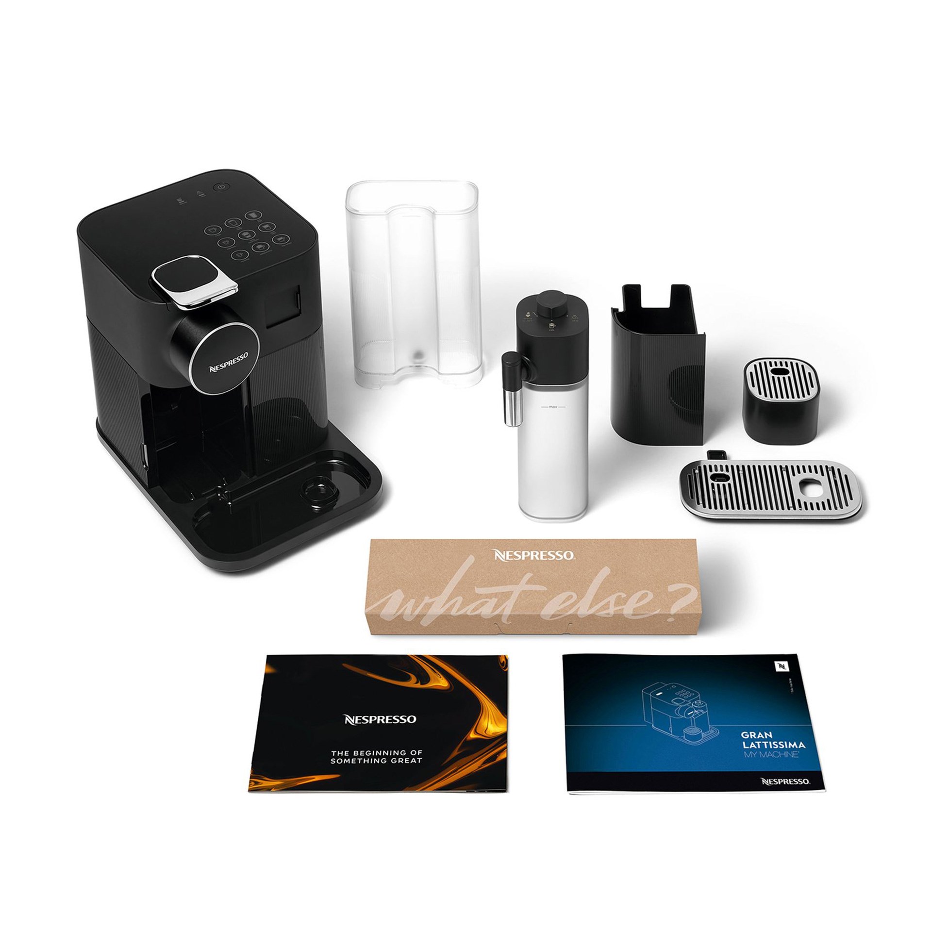 Nespresso F541 Black Gran Lattissima Kapsüllü Süt Çözümlü Kahve Makinesi
