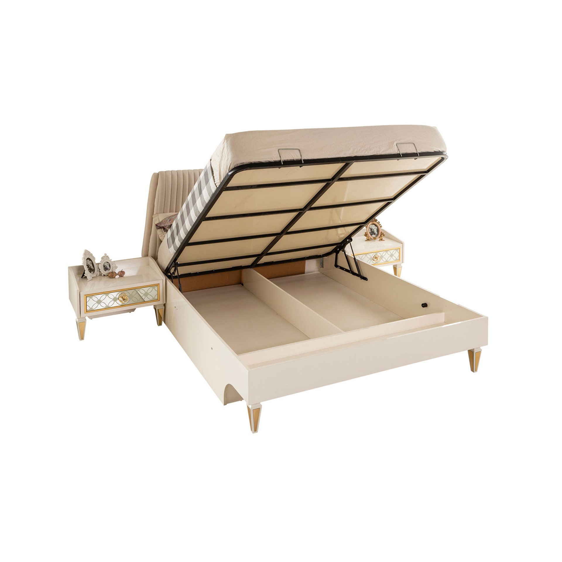 Gold Yatak Odası Takımı (Bazalı) Evkur