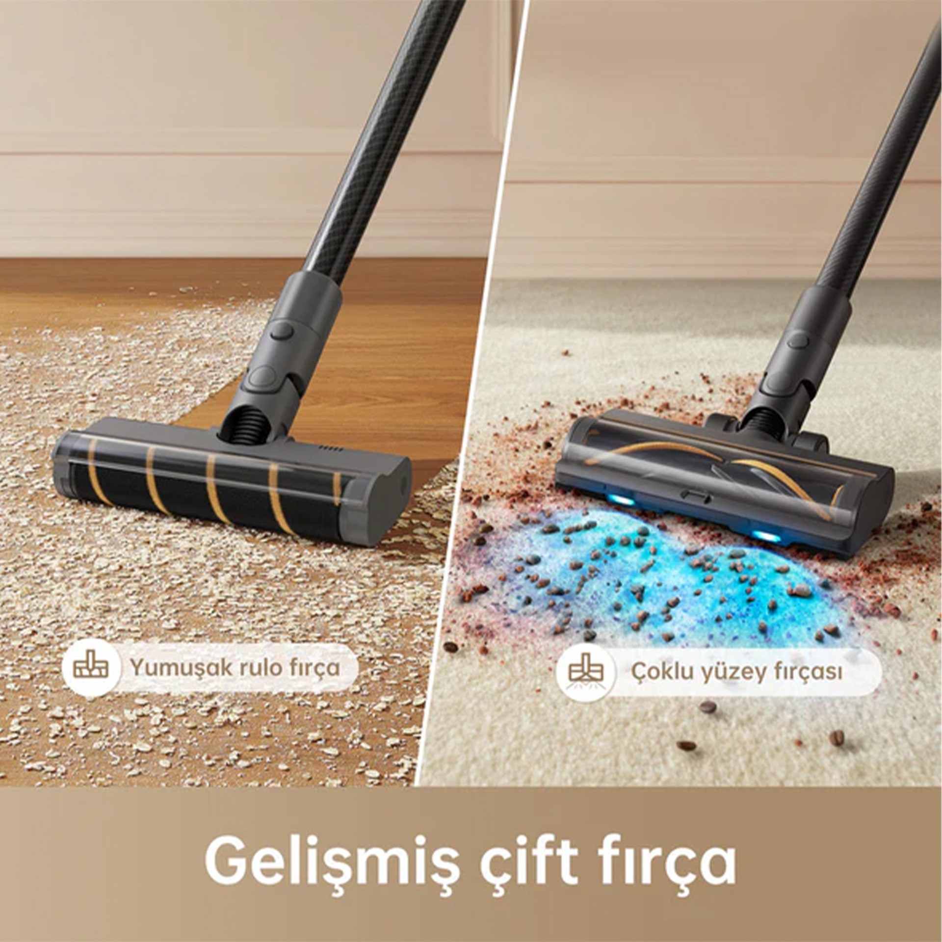 Dreame R20 Şarjlı Dikey Süpürge