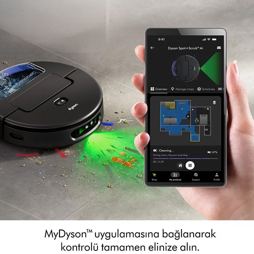 Dyson Spot+Scrub AI Islak Kuru Robot Süpürge | Evkur