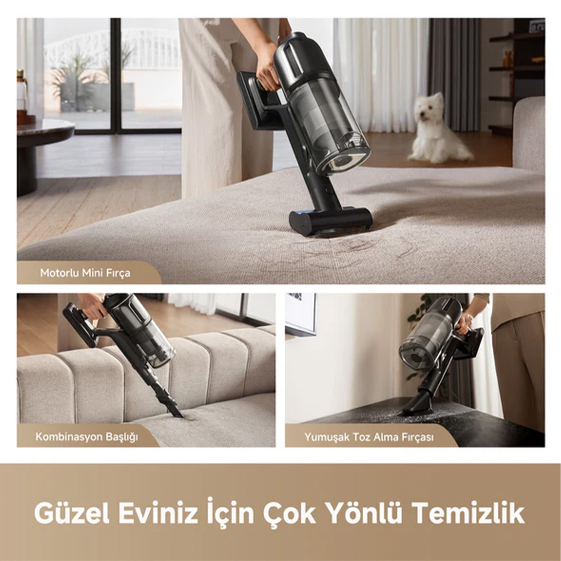 Dreame R20 Ultra Aquacycle Islak ve Kuru Şarjlı Dikey Süpürge