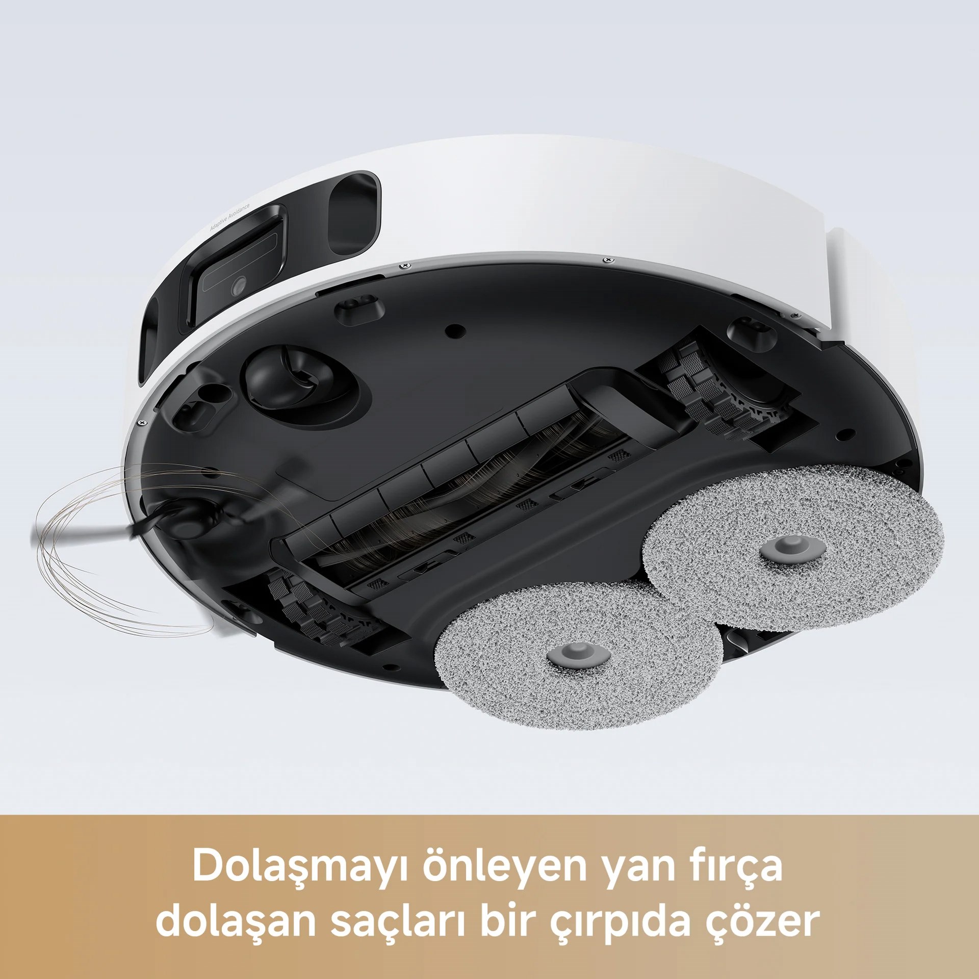 Mova E40 Ultra Robot Süpürge Beyaz