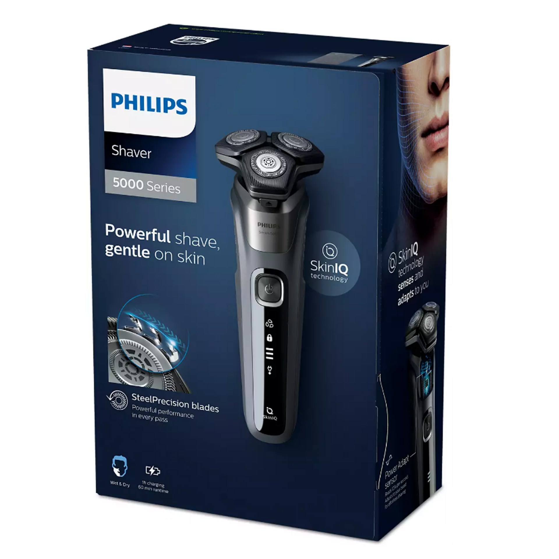 Philips S5887/10 Shaver Series 5000 Islak ve Kuru Elektrikli Tıraş Makinesi Siyah