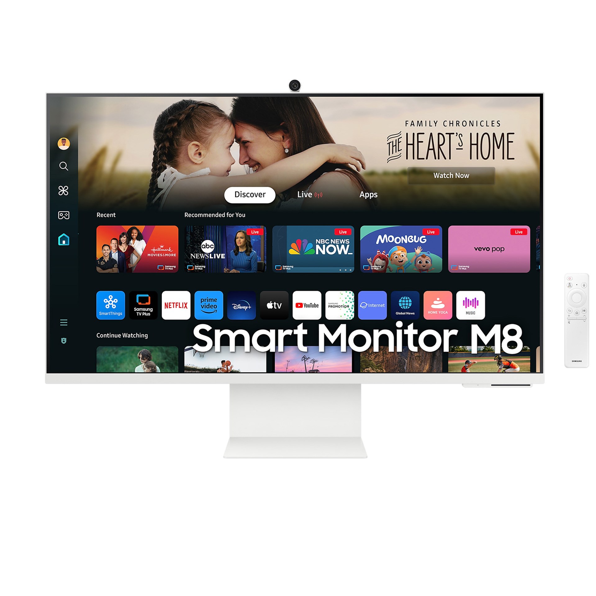 Samsung M8 LS32DM801UUXUF 32" 4 MS 4K Pivot 60 HZ Monitör