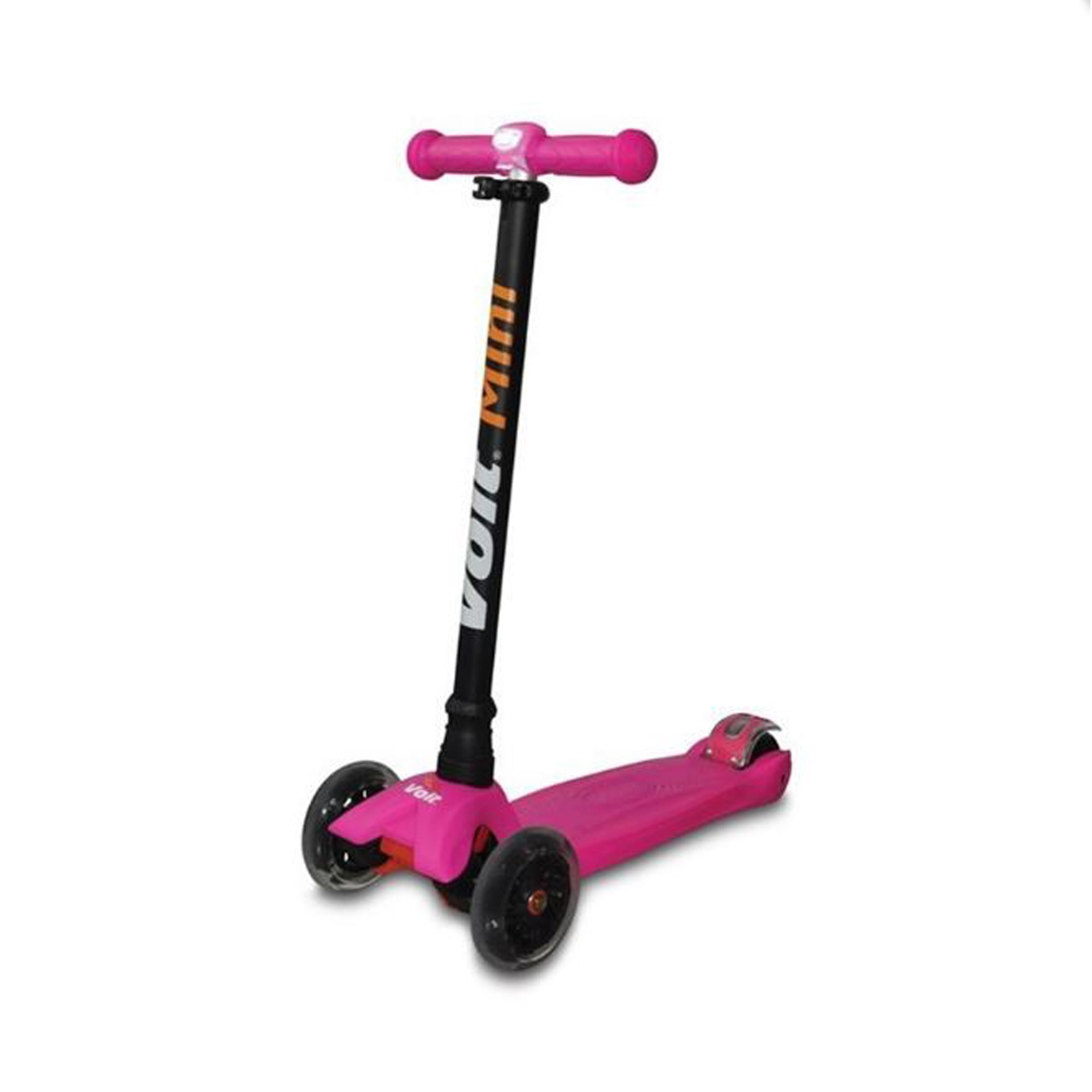 Voit 218 Işıklı 3 Teker Fuşya Scooter
