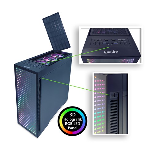 Quadro Titan AMD RYZEN 7 5700X 32GB RAM 1TB M2SSD | Evkur