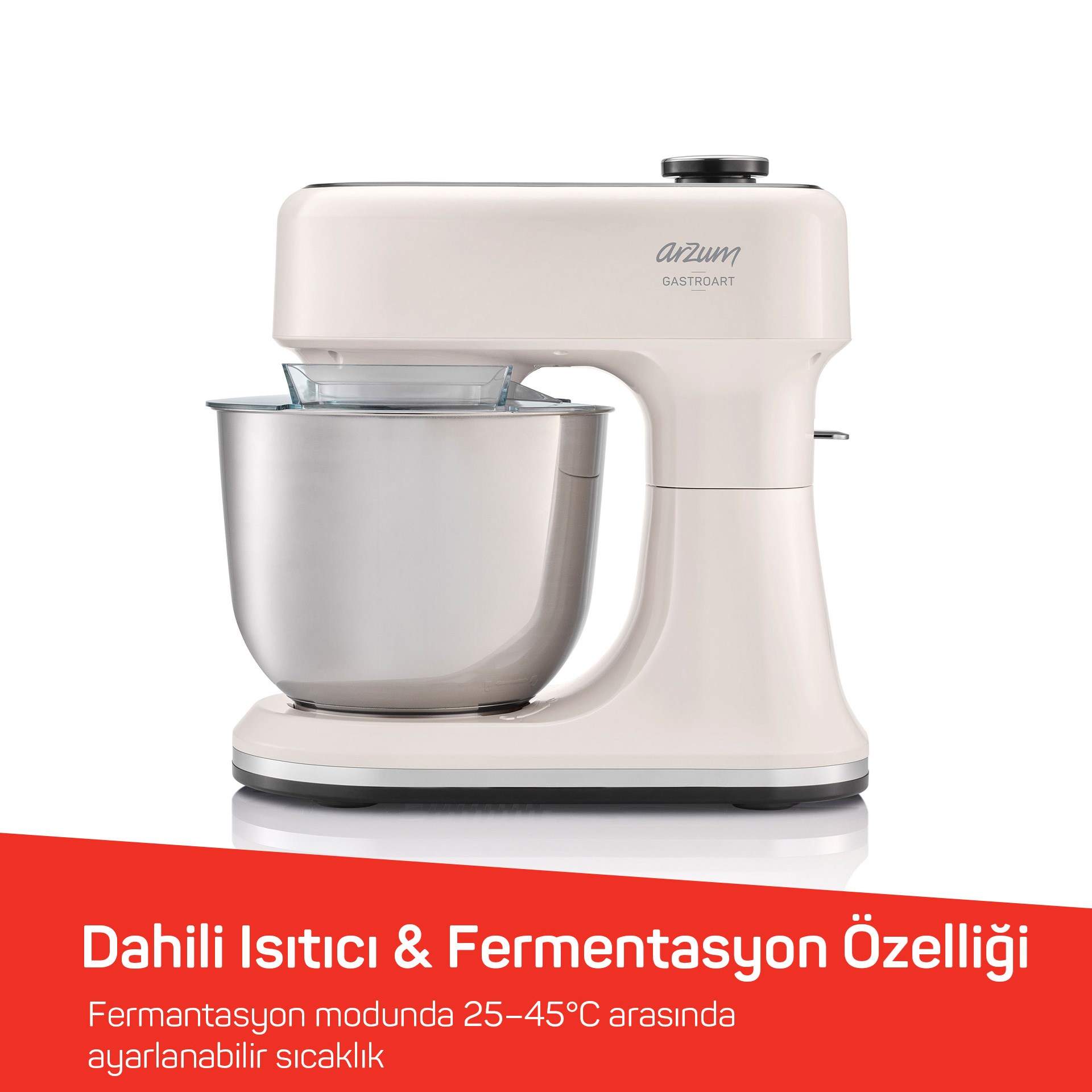 Arzum Gastroart Stand Mikser Krem