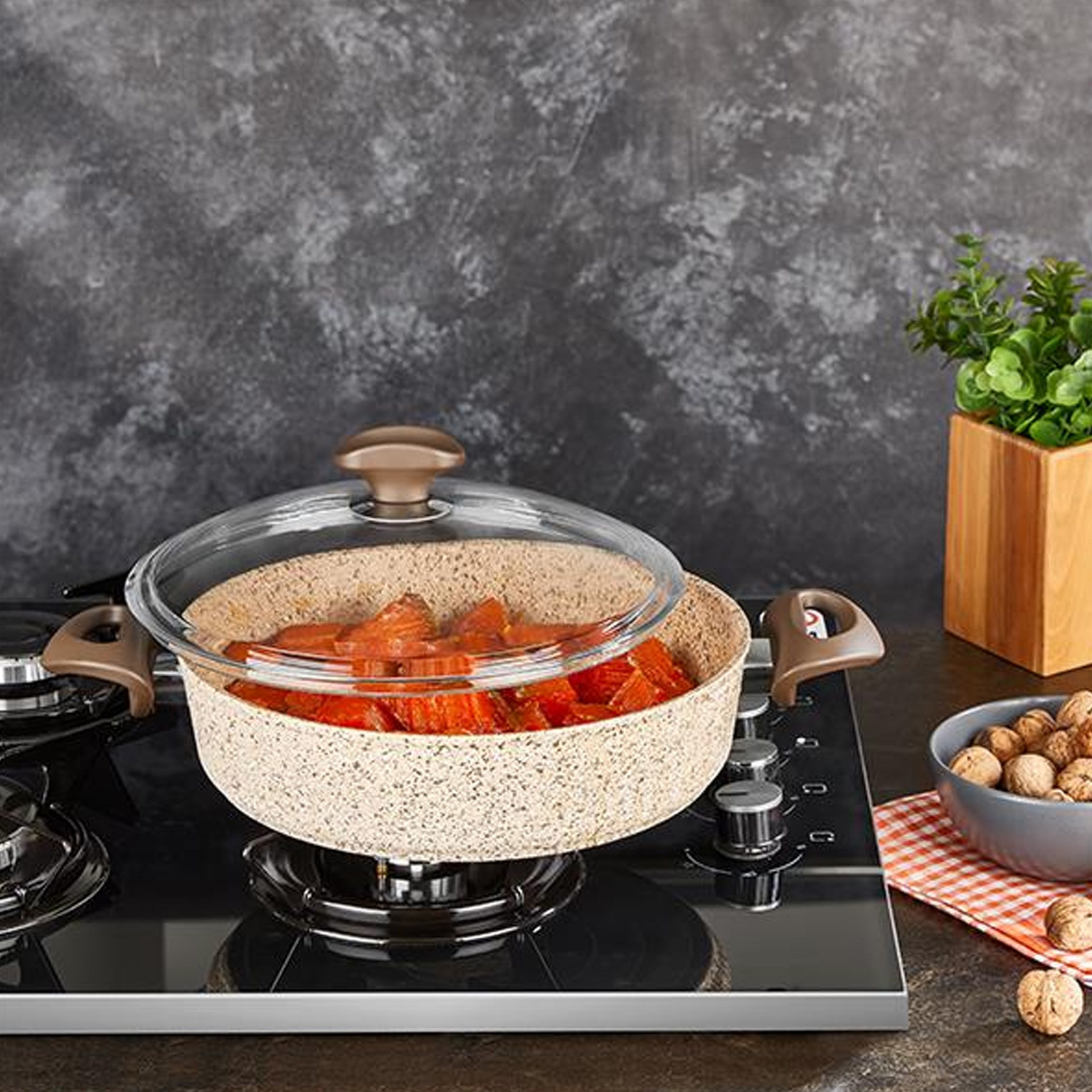 Falez Creamy 22 cm Karnıyarık Tenceresi