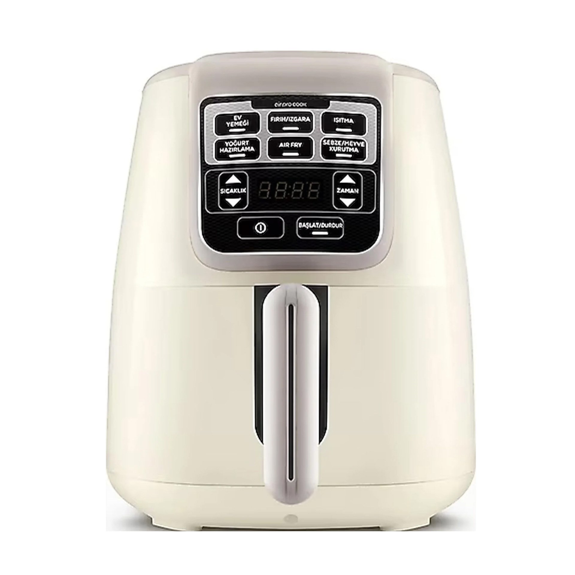Karaca Air Pro Cook XL 2 in 1 Konuşan Airfryer Iconic Beige