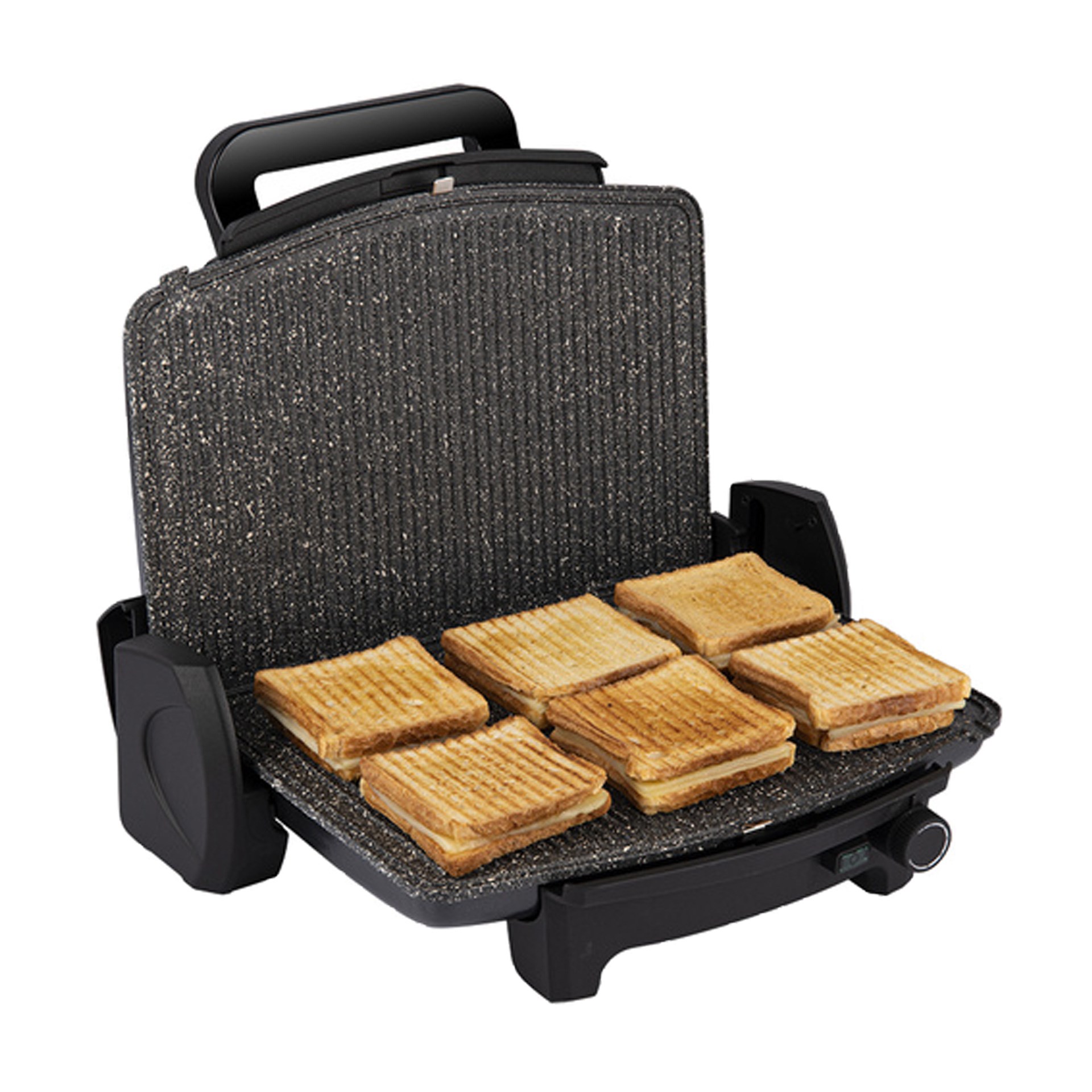 Arnica GH26262 Ayvalık Stil Tost Makinesi Siyah (Teşhir Ürünü)