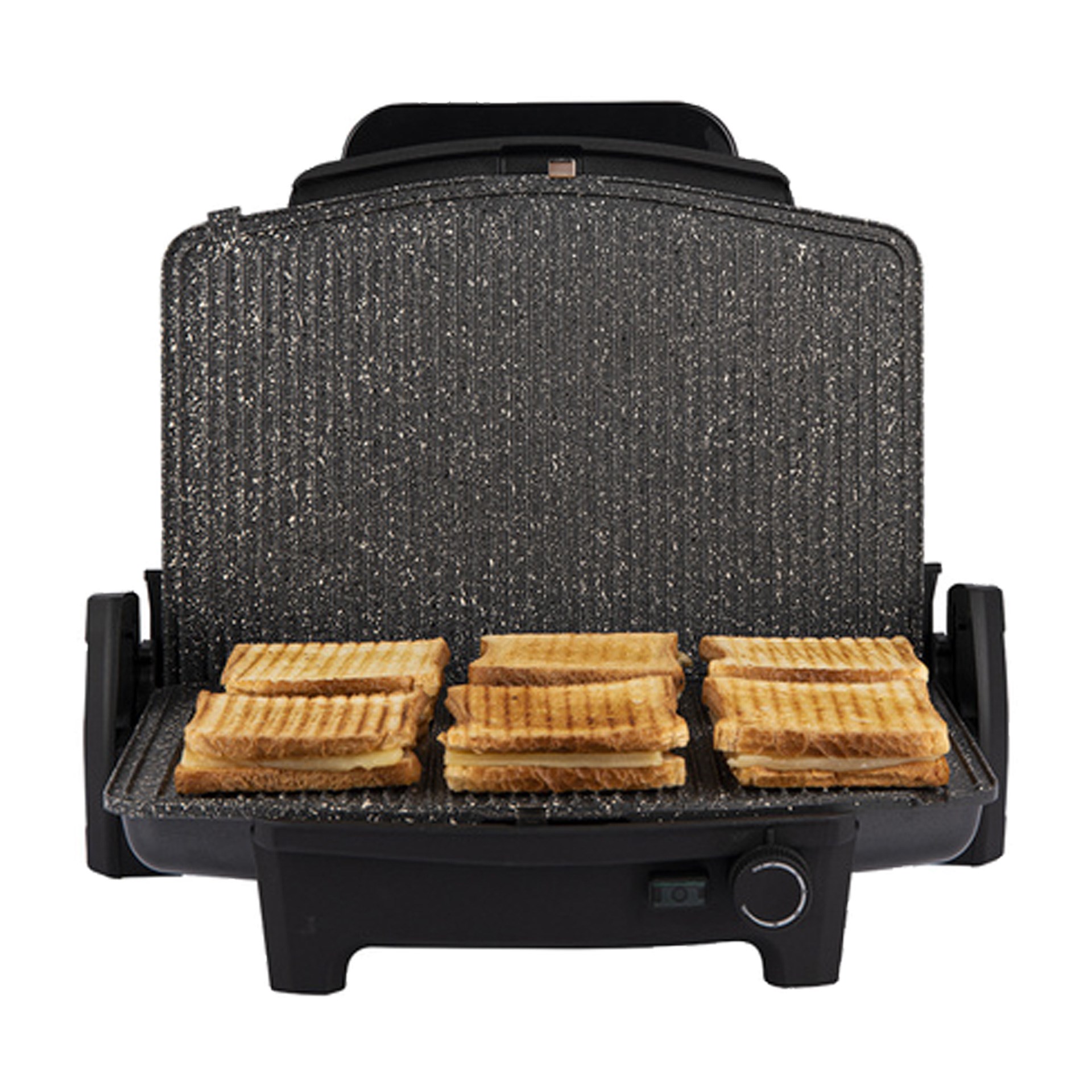 Arnica GH26262 Ayvalık Stil Tost Makinesi Siyah (Teşhir Ürünü)