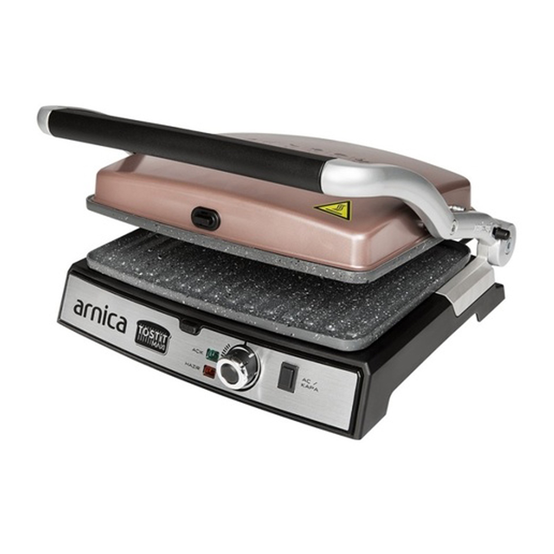 Arnica GH26244 Tostit Maxi Granit Tost Makinesi Rose