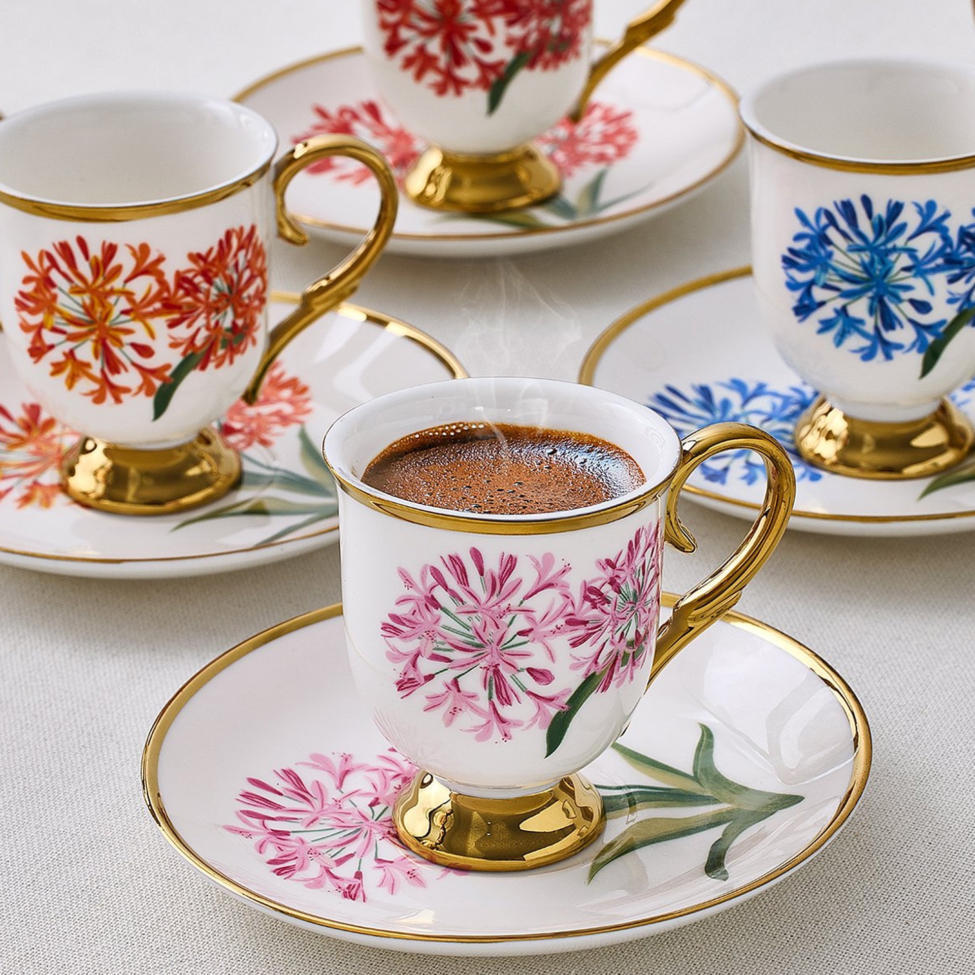 Aryıldız Daria 6 Kişilik Kahve Fincan Takımı
