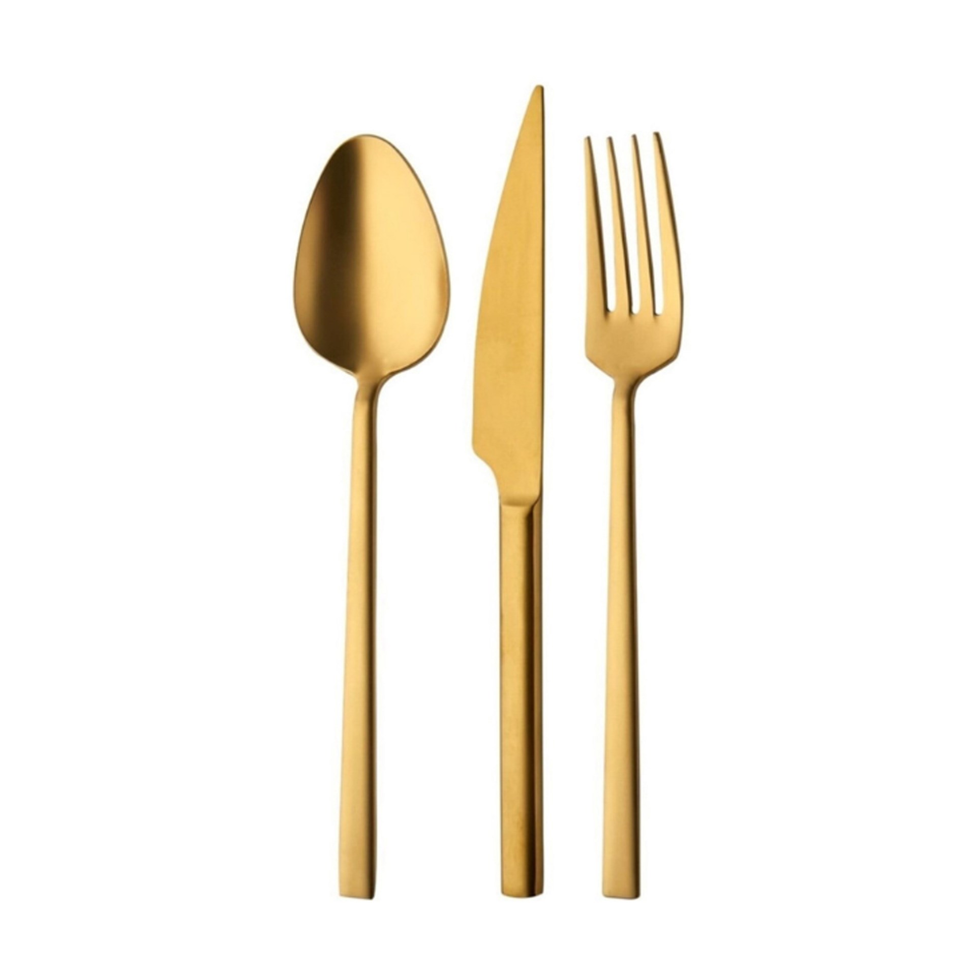 Batta 5500 Mat Gold 42 Parça Çatal Kaşık Bıçak Takımı