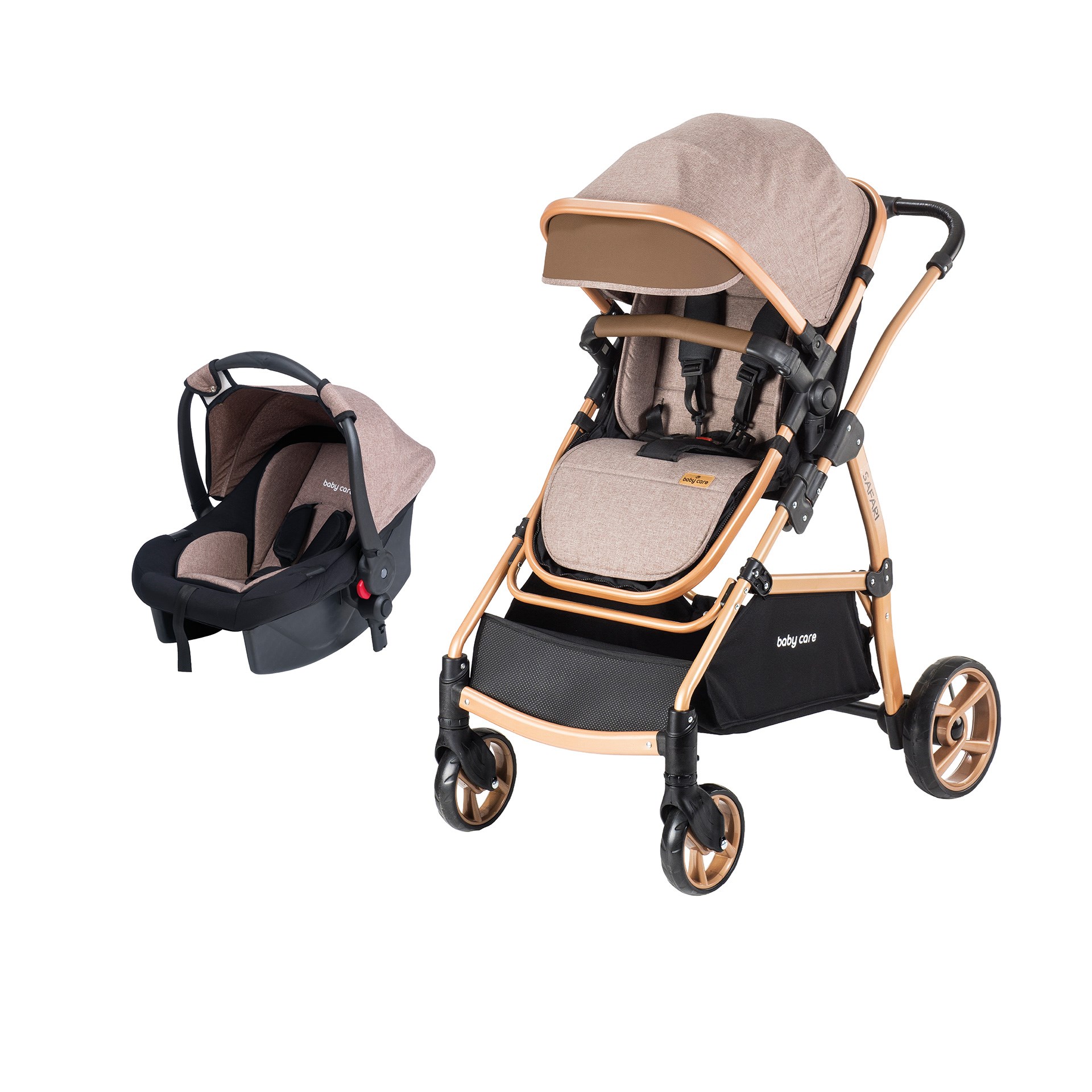 Baby Care BC314 Bambi Travel Kahverengi Puset