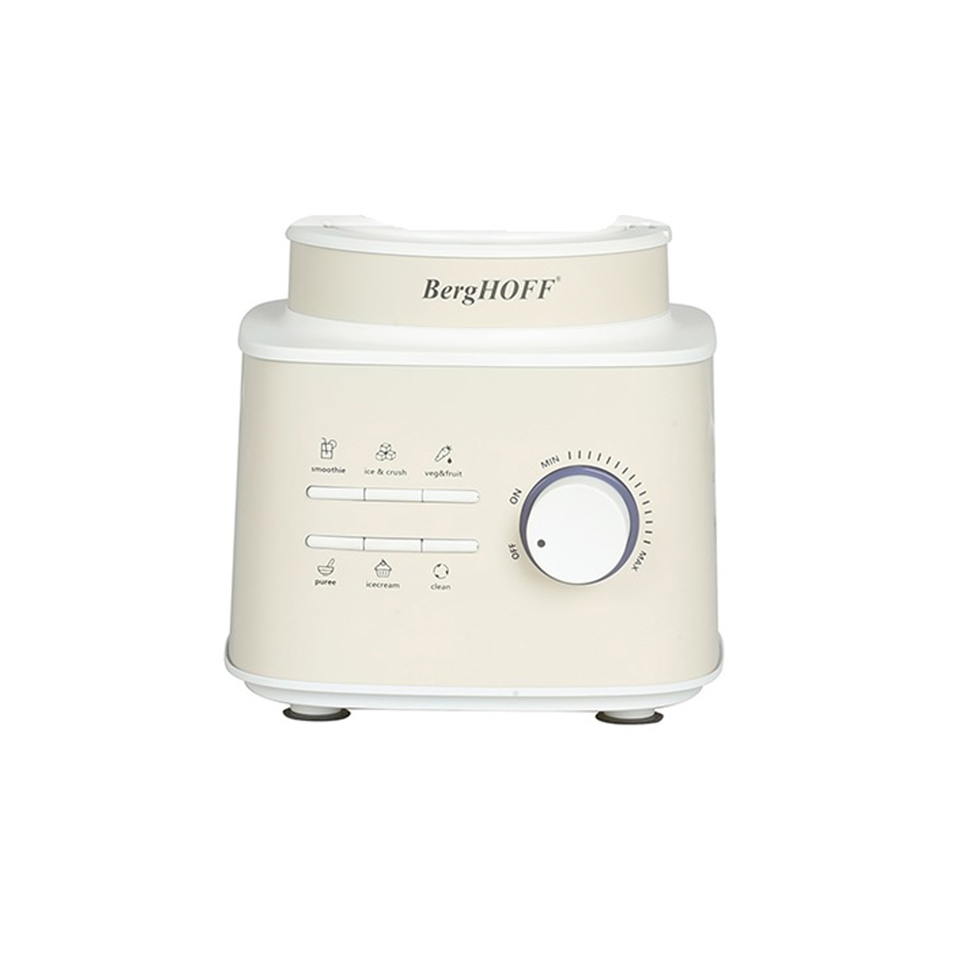 BergHoff Gem Retro 1500W Krem Rengi Blender