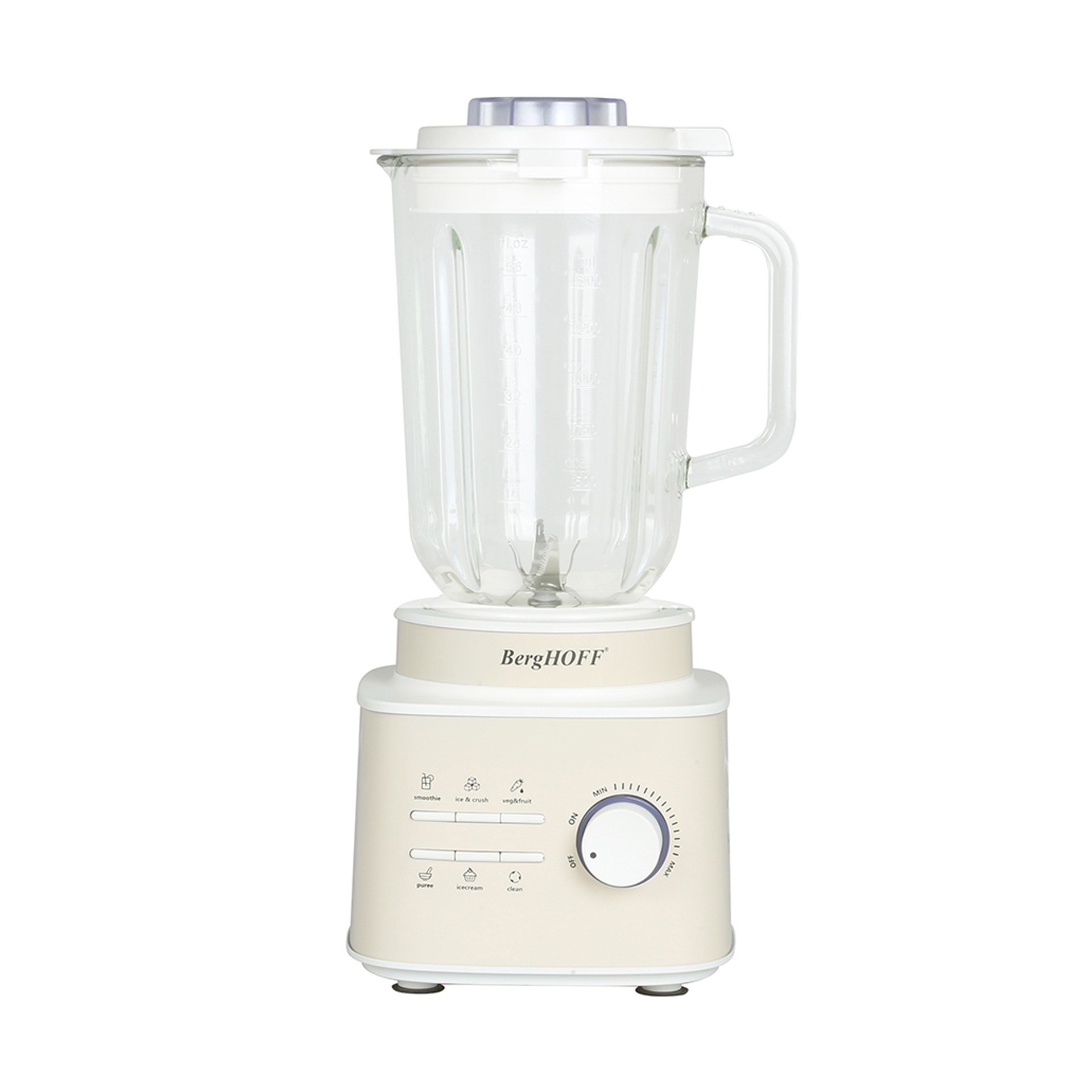 BergHoff Gem Retro 1500W Krem Rengi Blender