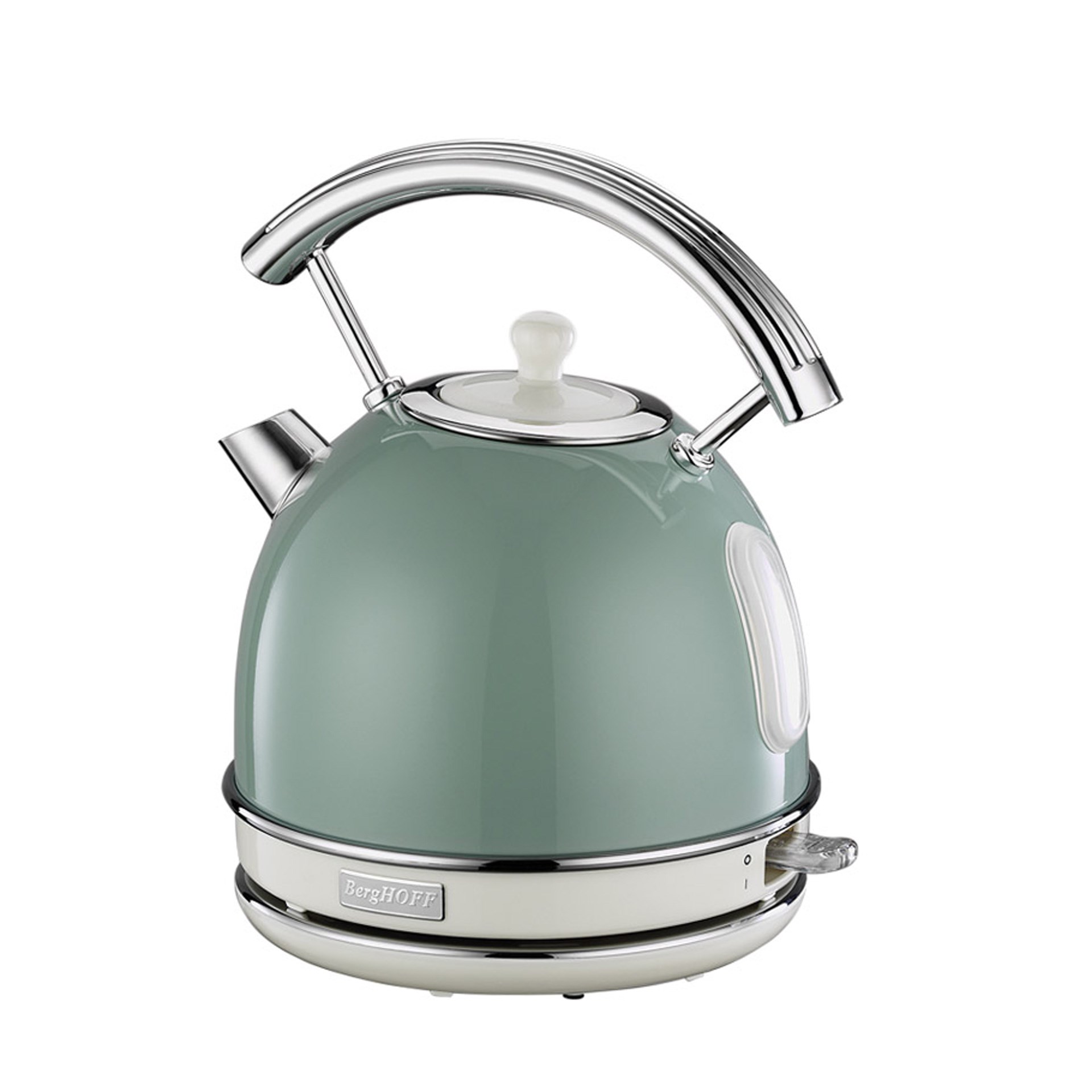 BergHoff Gem Retro 1.7 lt Mint Yeşil Yuvarlak Su Isıtıcısı