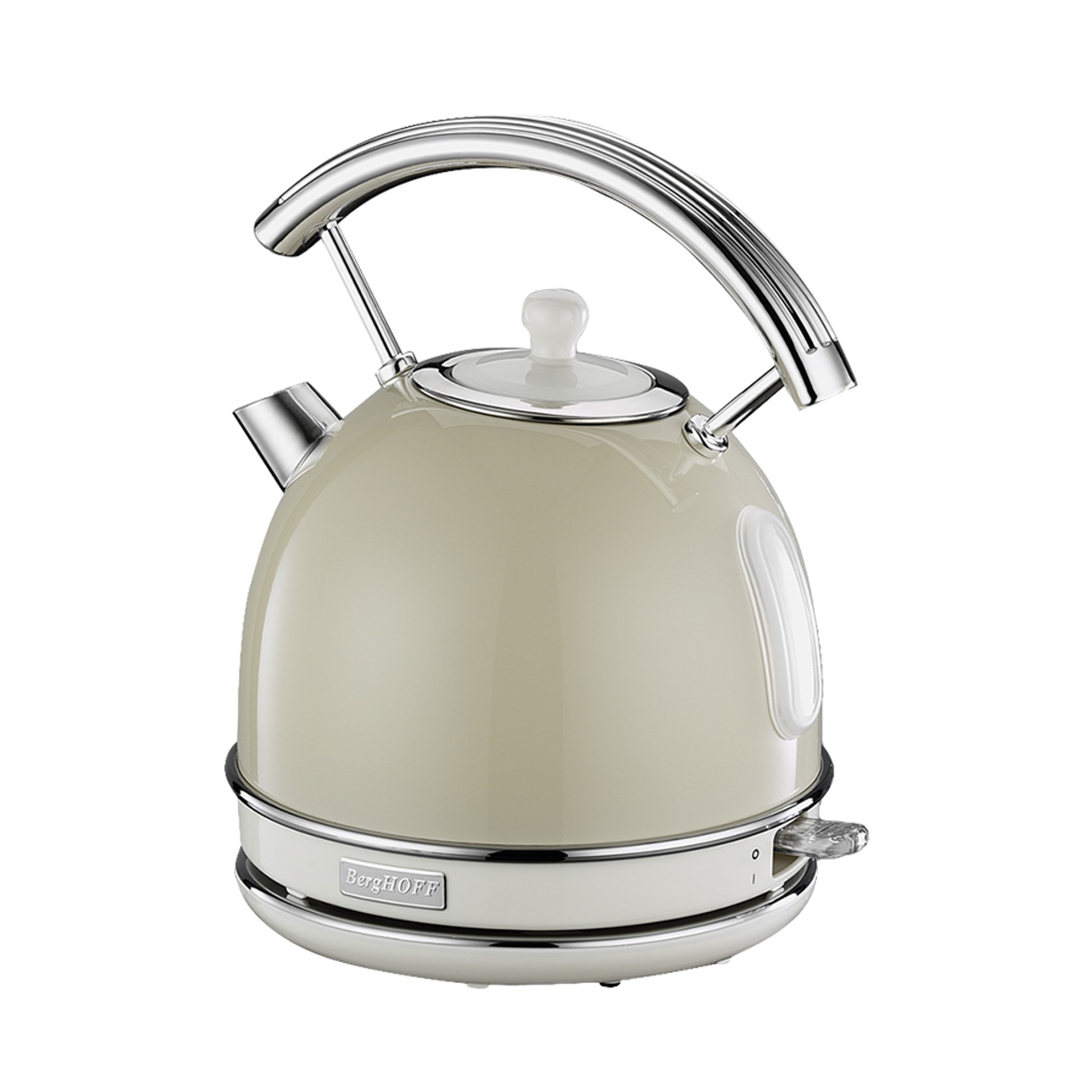 BergHoff Gem Retro 1.7 lt Vanilya Krem Rengi Yuvarlak Su Isıtıcısı