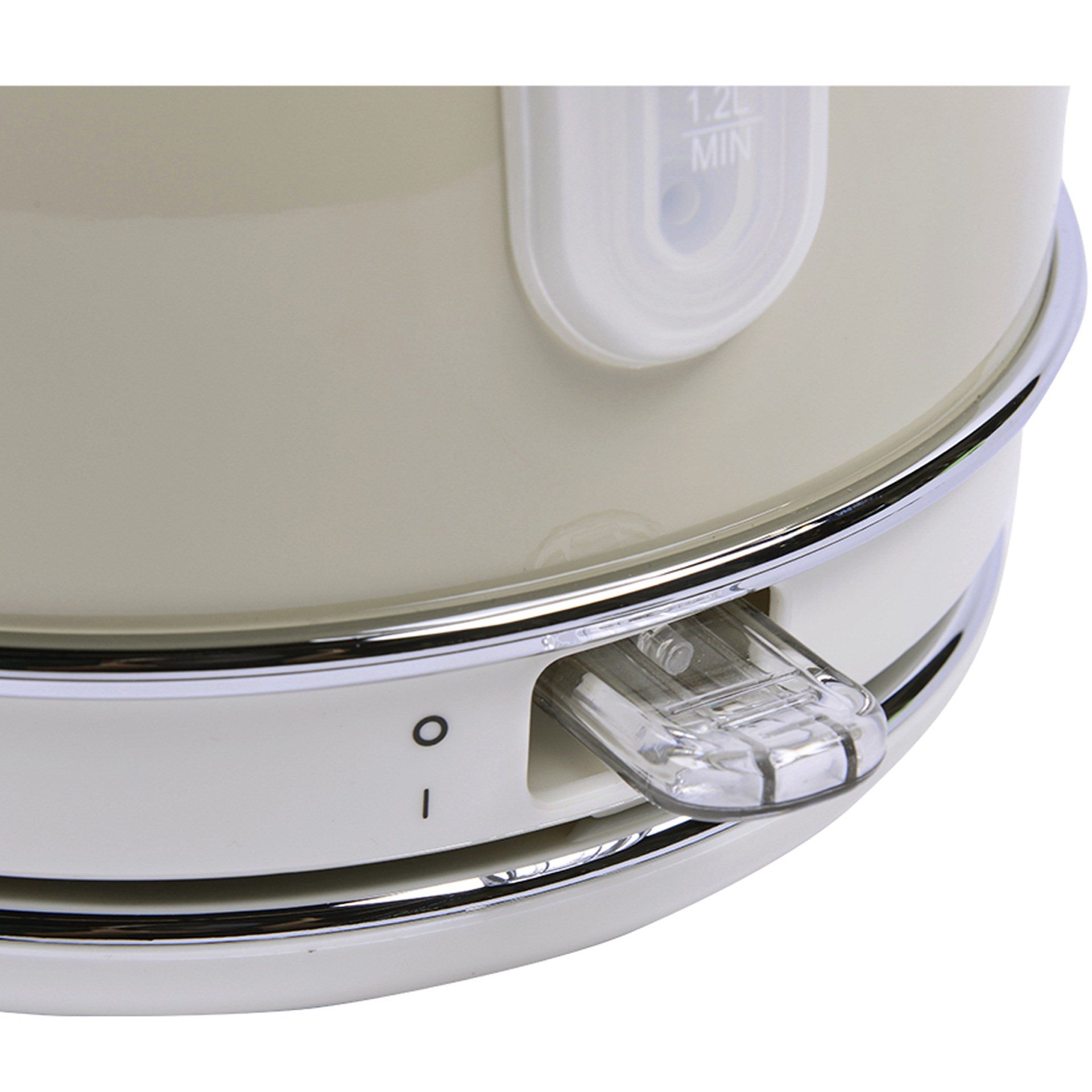 BergHoff Gem Retro 1.7 lt Vanilya Krem Rengi Yuvarlak Su Isıtıcısı