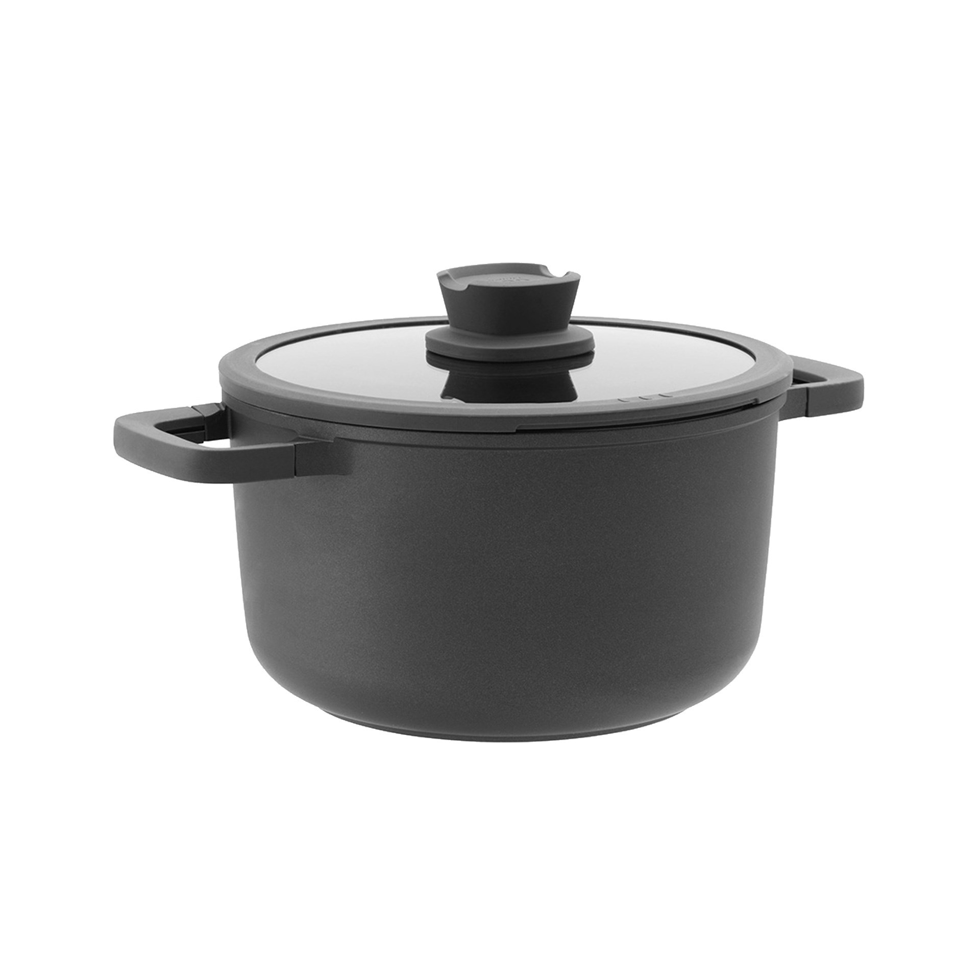 BergHoff Leo Stone Yapışmaz Alüminyum Döküm 24 cm Derin Tencere