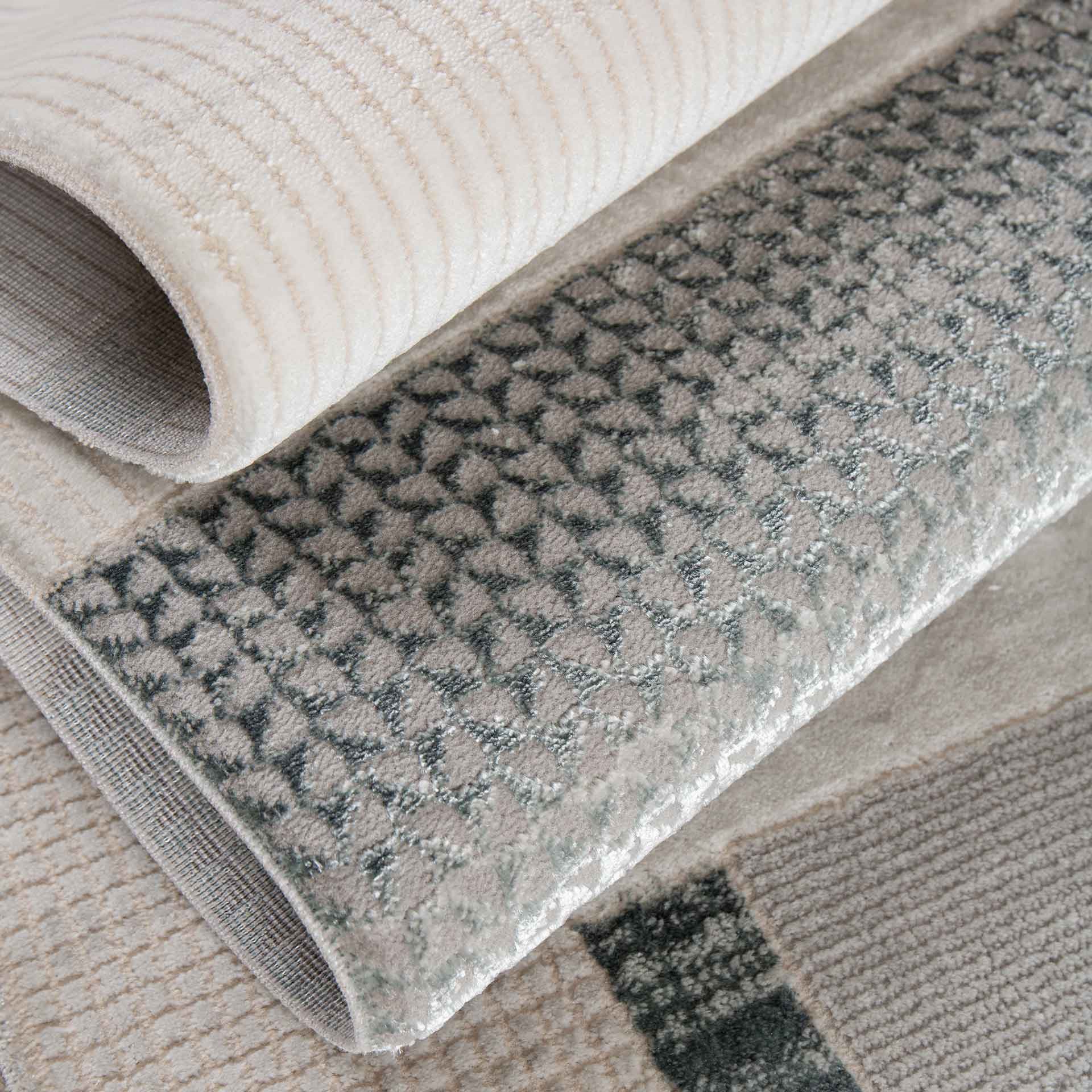 Angora Aqua C090J 100x200 cm Mavi Gri Halı